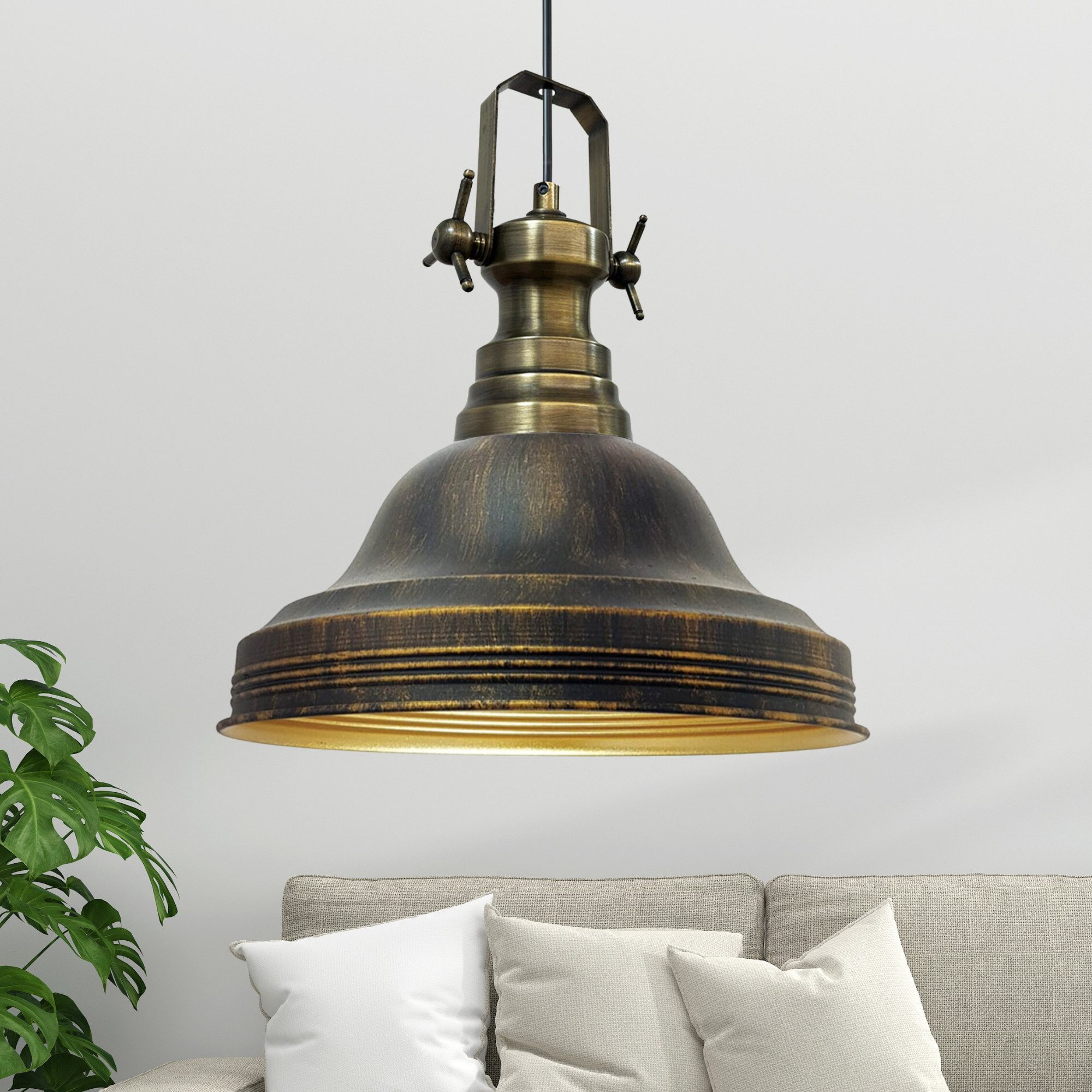 Bamyum Pendelleuchte Asletl Hängelampe Industrial aus günstig online kaufen