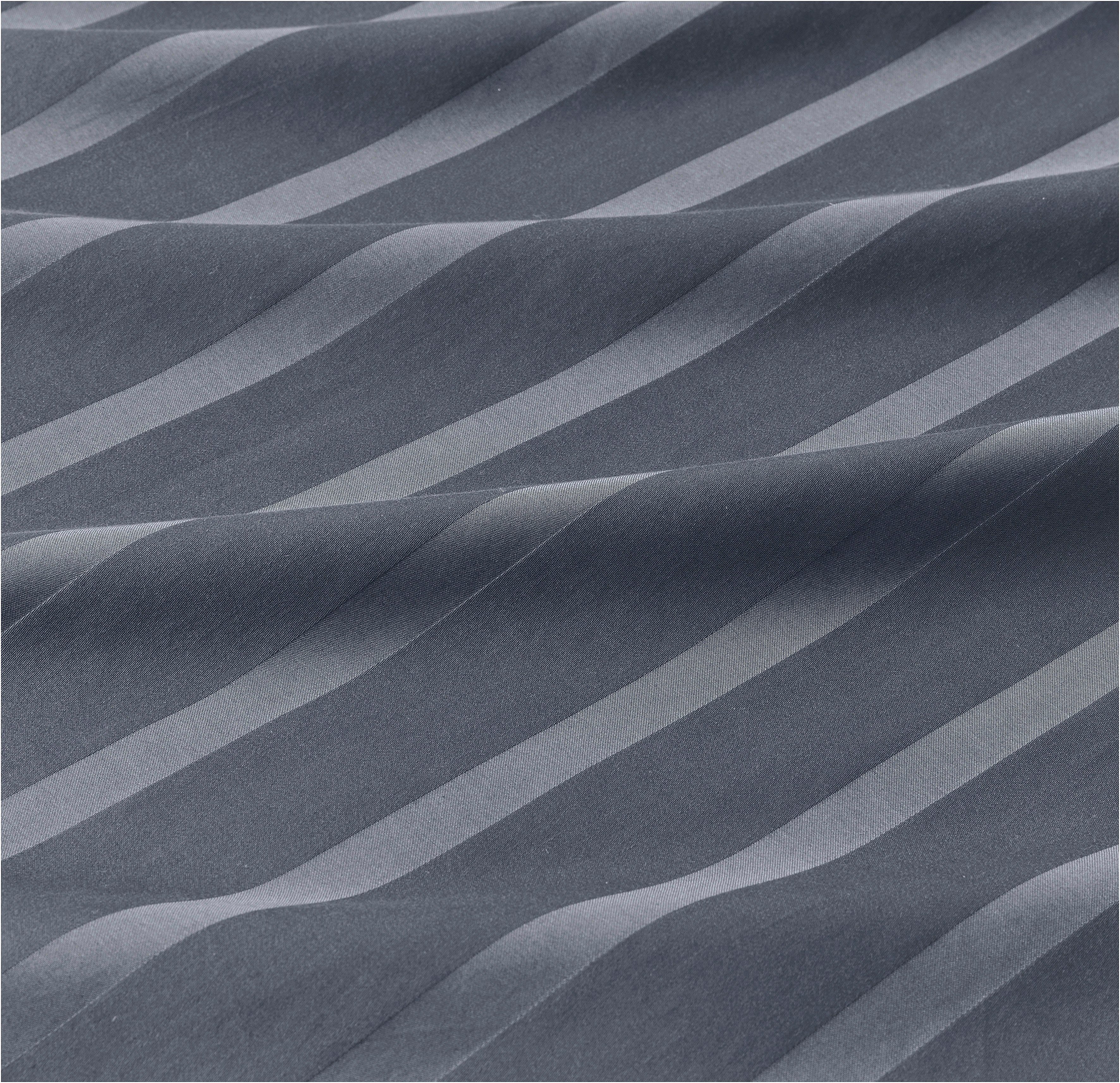 LeGer Home by Lena Gercke Bettwäsche Leonore, Mako-Satin, 2 teilig, Mako-Satin Streifen aus 100% Baumwolle, Größe ab 135x200 cm – Bild 4 von 5