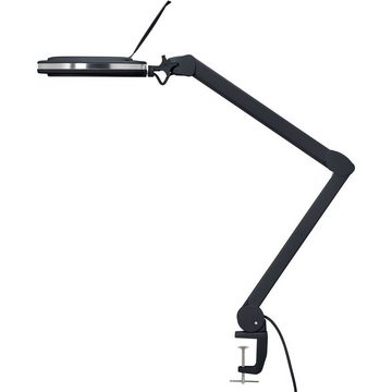 TOOLCRAFT Lupenlampe LED-Lupenleuchte 5″ 127 mm mit Klemmhalterung 8D