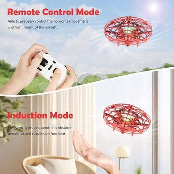Weinsamkeit Fliegendes Spielzeug, Mini UFO Drohne Fliegender Ball Drohne