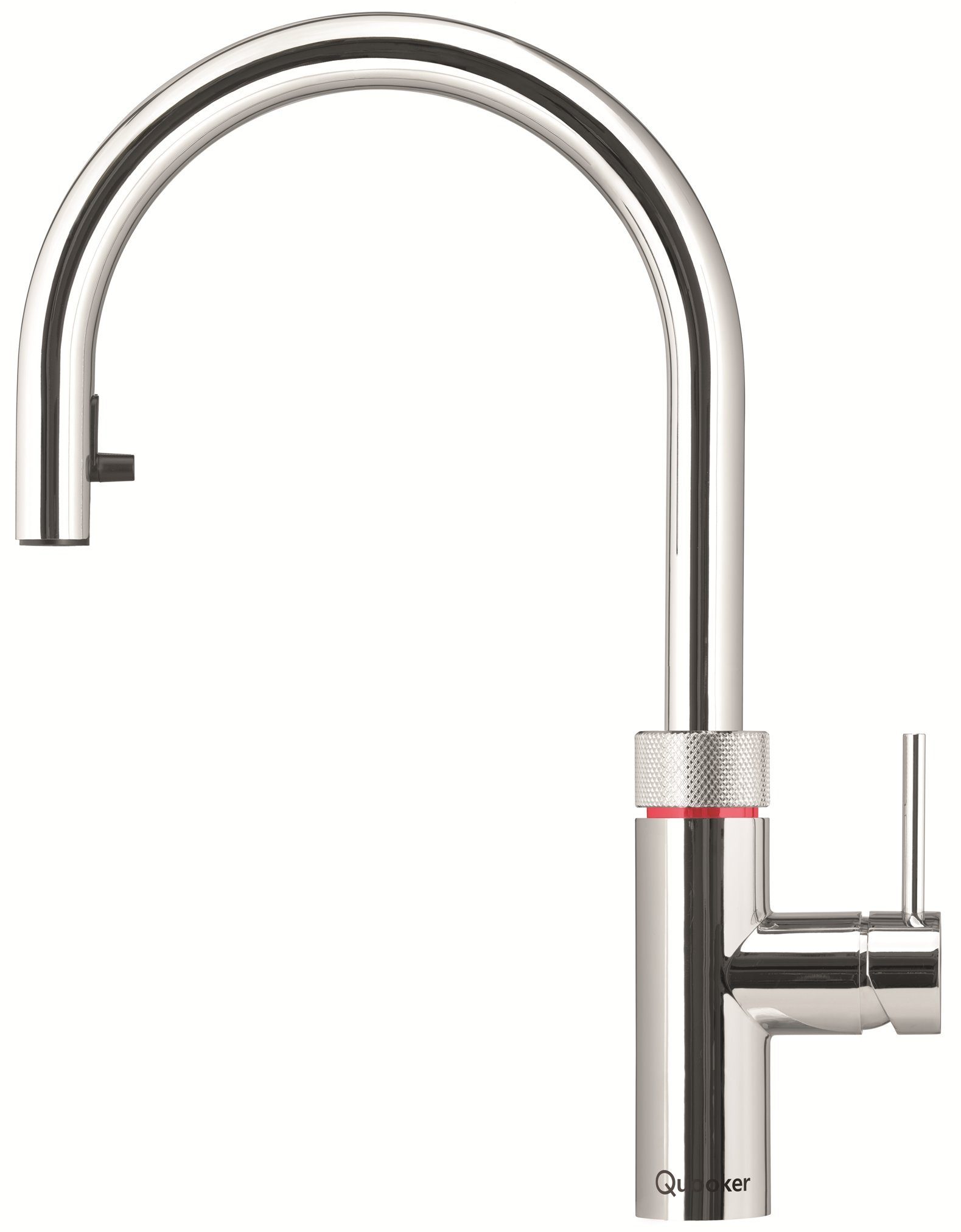 QUOOKER COMBI+ & Küchenarmatur Spültischmischer B Chrom Zugauslauf 100°C 100°C FLEX (22+XCHR) Armatur mit Kochendwasserfunktion (2-St) QUOOKER