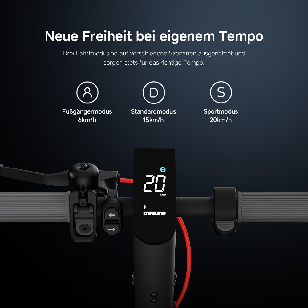 Xiaomi E-Scooter Electric Scooter 4 Lite GE, 2nd Gen, 20 km/h, Electric Scooter, mit Straßenzulassung, bis zu 20 km Reichweite