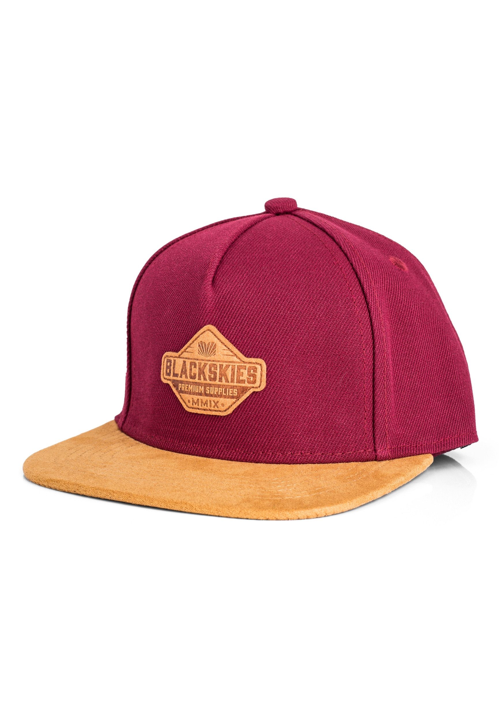 Baseball Cap Essentials Snapback Cap für Kinder - Rot-Braun