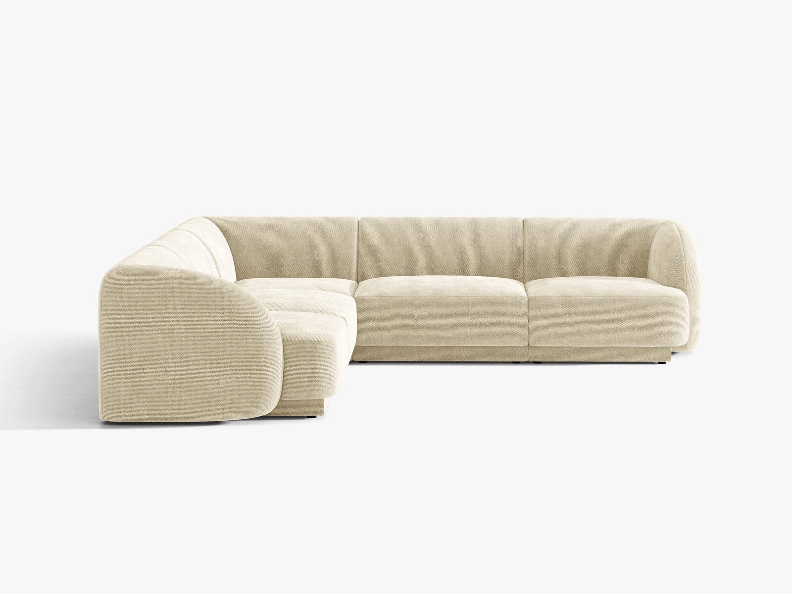 Micadoni Ecksofa Miley, 5-Sitzer, 252 cm breit