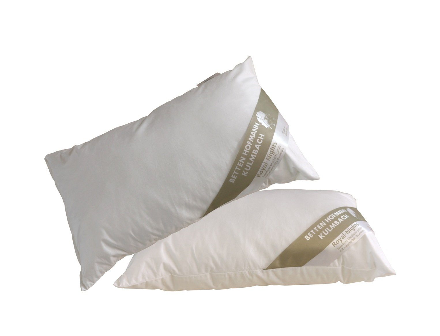 Betten Hofmann Nackenkissen 2 Stück Betten Hofmann Franken Kissen 30x50 cm Nackenkissen 170 g, 2-tlg., medium, made in Germany, mit fränkischer Füllung