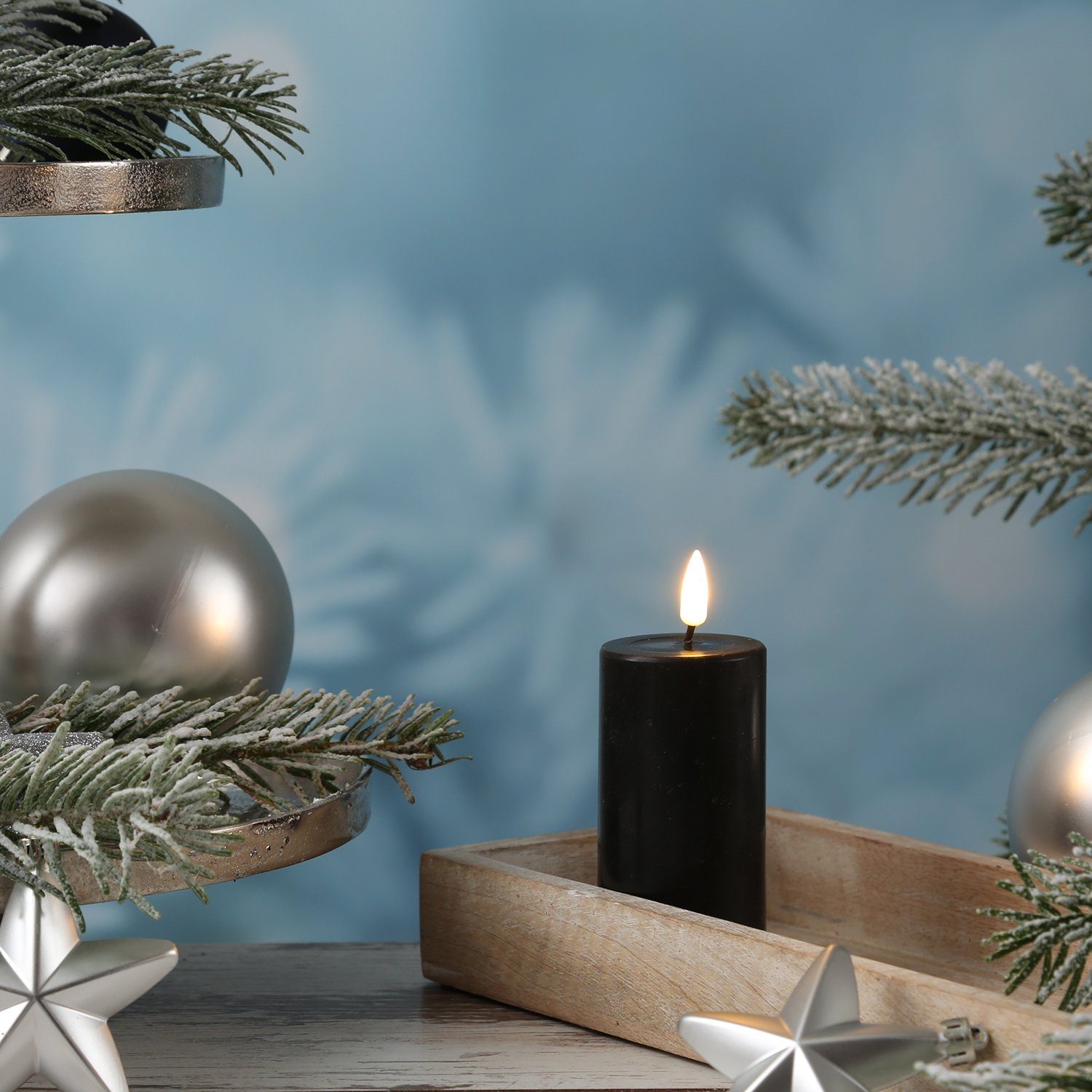 Deluxe Homeart LED-Kerze MIA Echtwachs Deluxe günstig online kaufen