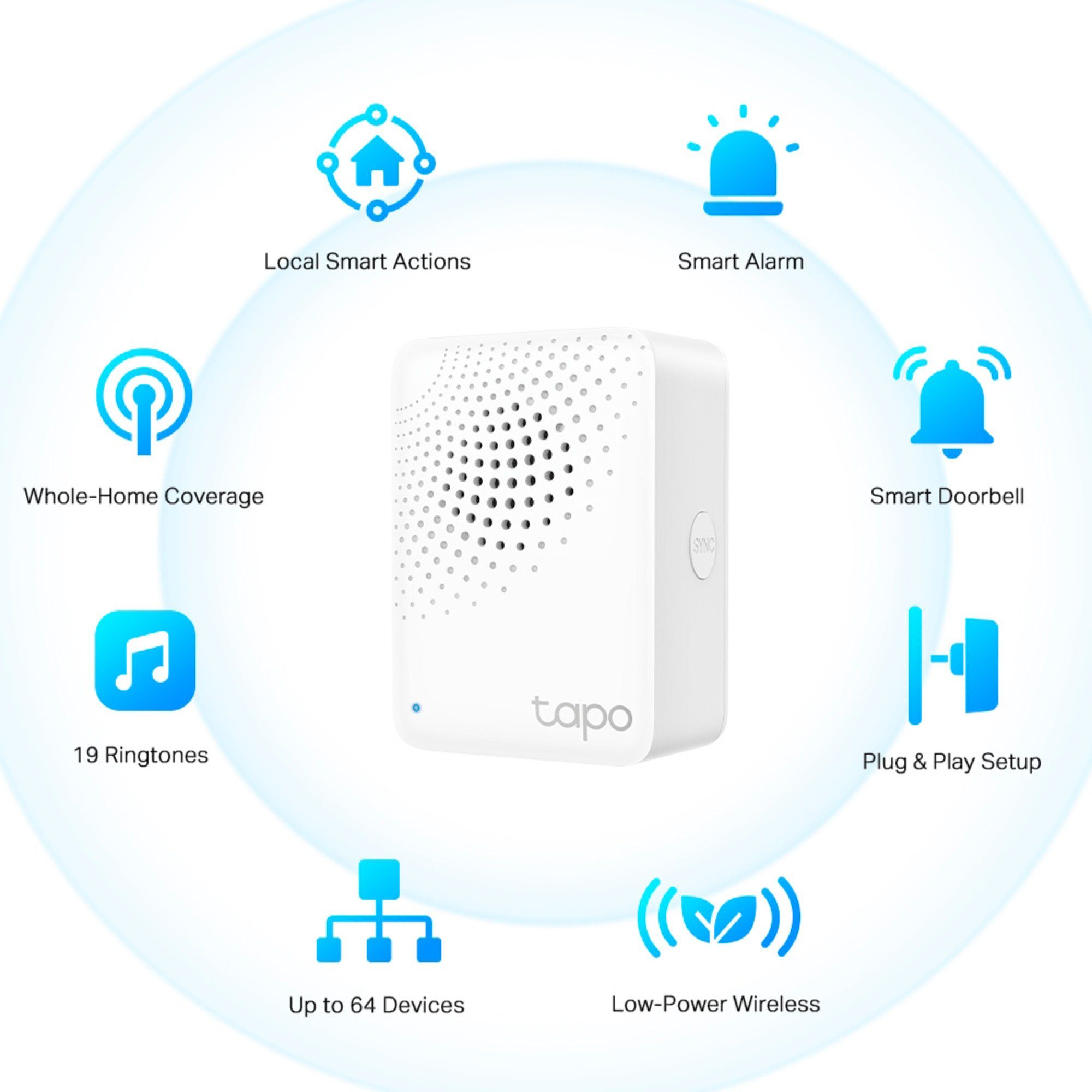 tp-link TP-Link Tapo H100, Hub Smart-Home-Station