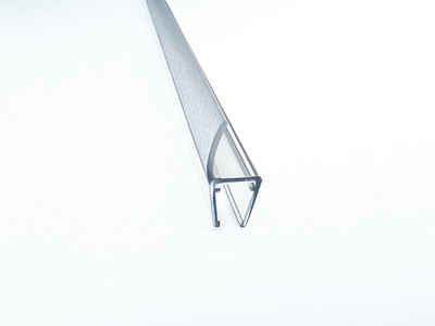 Kristhal Dusch- & Baddesign Duschdichtung Lippendichtung 180° Glas-Glas fluchtend 180° Tür an Glasteil, L: 200 cm