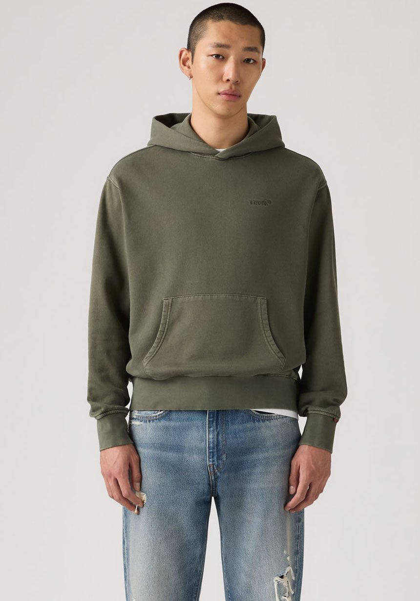 Levi's® Hoodie THE AUTHENTIC HOODIE mit kleiner Ton-in-Ton Logostickerei au günstig online kaufen