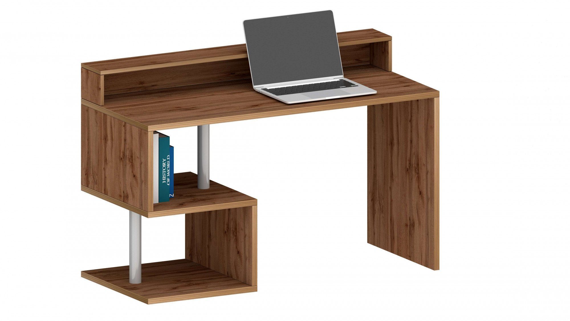 INOSIGN Schreibtisch Esse, modernes Design, in verschiedenen Breiten, mit und ohne Monitoraufsatz, Made in Italy