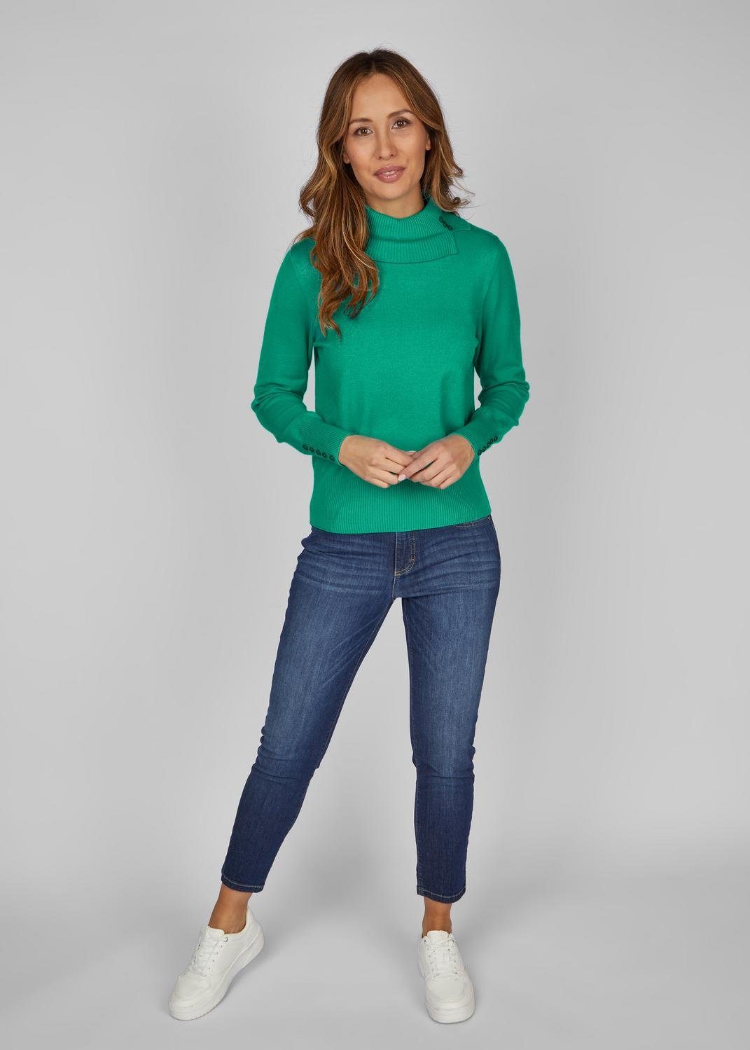 Rabe Sweatshirt Aquarell Optik in Grün für Damen im Sale