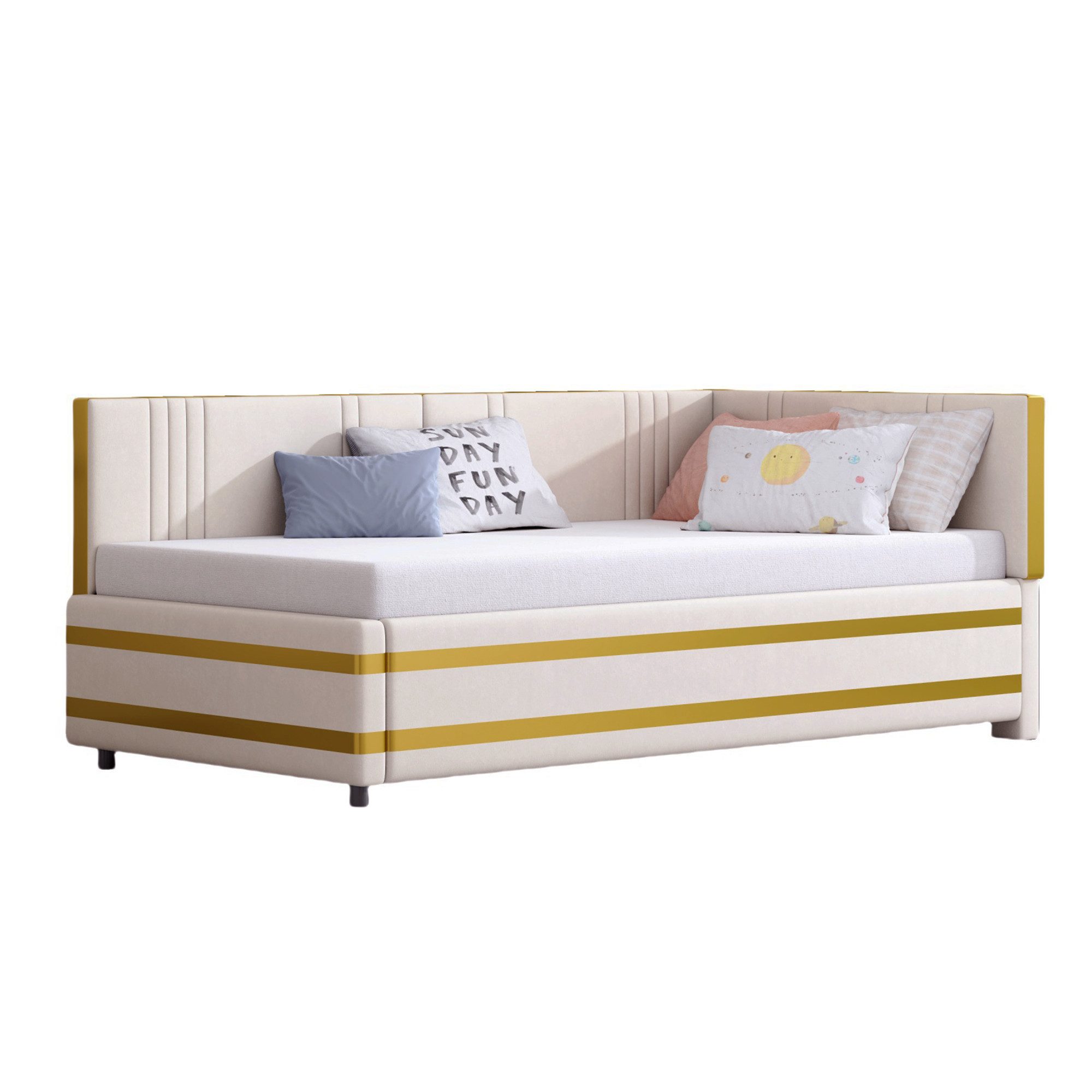 Merax Daybett, Polsterbett Samt Sofabett 90x200cm günstig online kaufen
