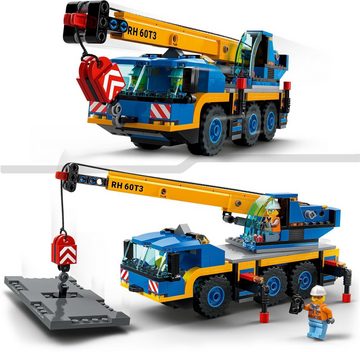 LEGO® Konstruktionsspielsteine Geländekran (60324), LEGO® City, (340 St)