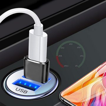 neue dawn 3 Stück USB A auf USB C OTG Adapter für iPhone Samsung iPad Android USB-Adapter Lightning, USB-C, USB Typ A zu USB-C, USB Typ A