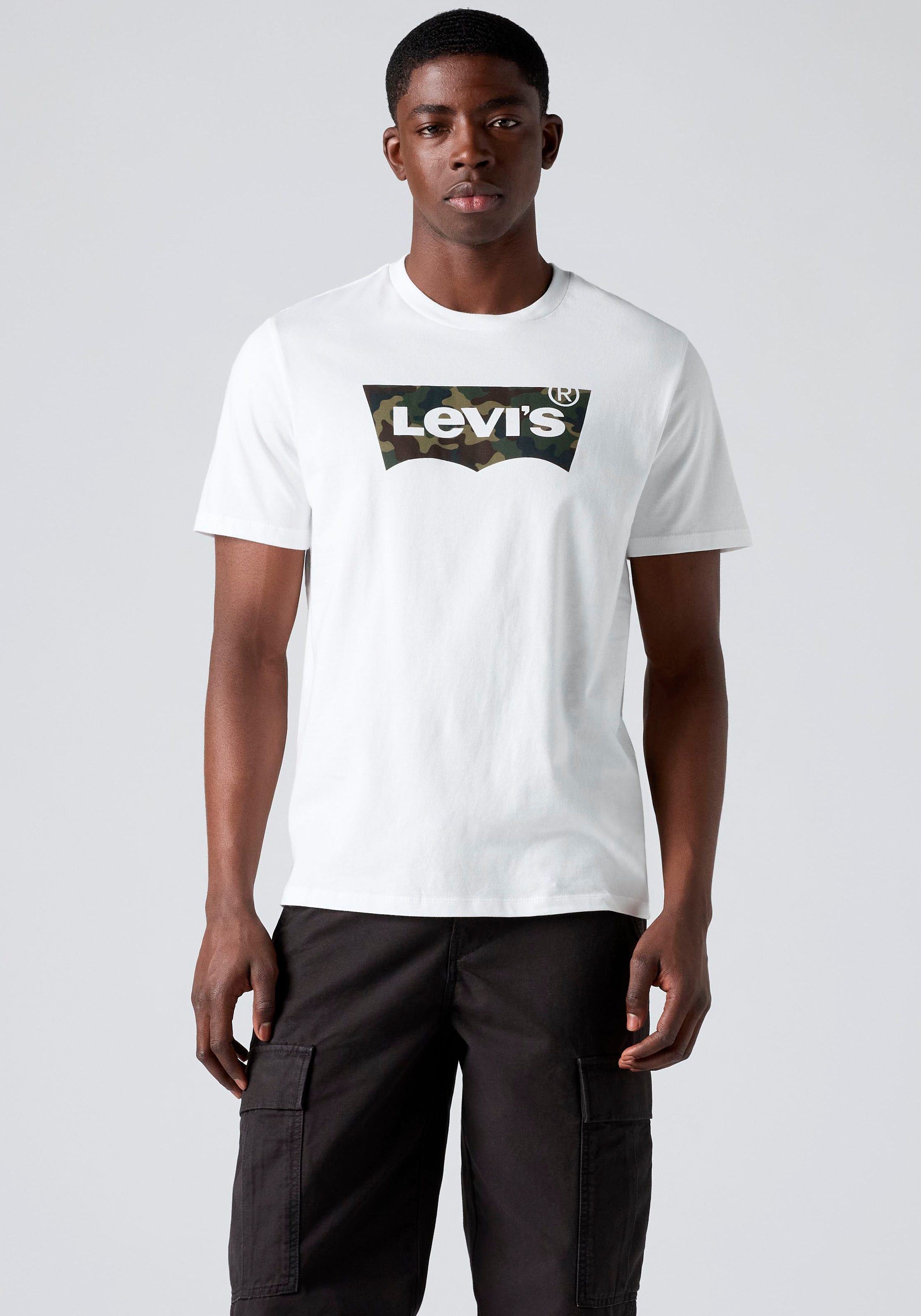 Levi's® T-Shirt Batwing Logo Tee mit Logo-Front-Print