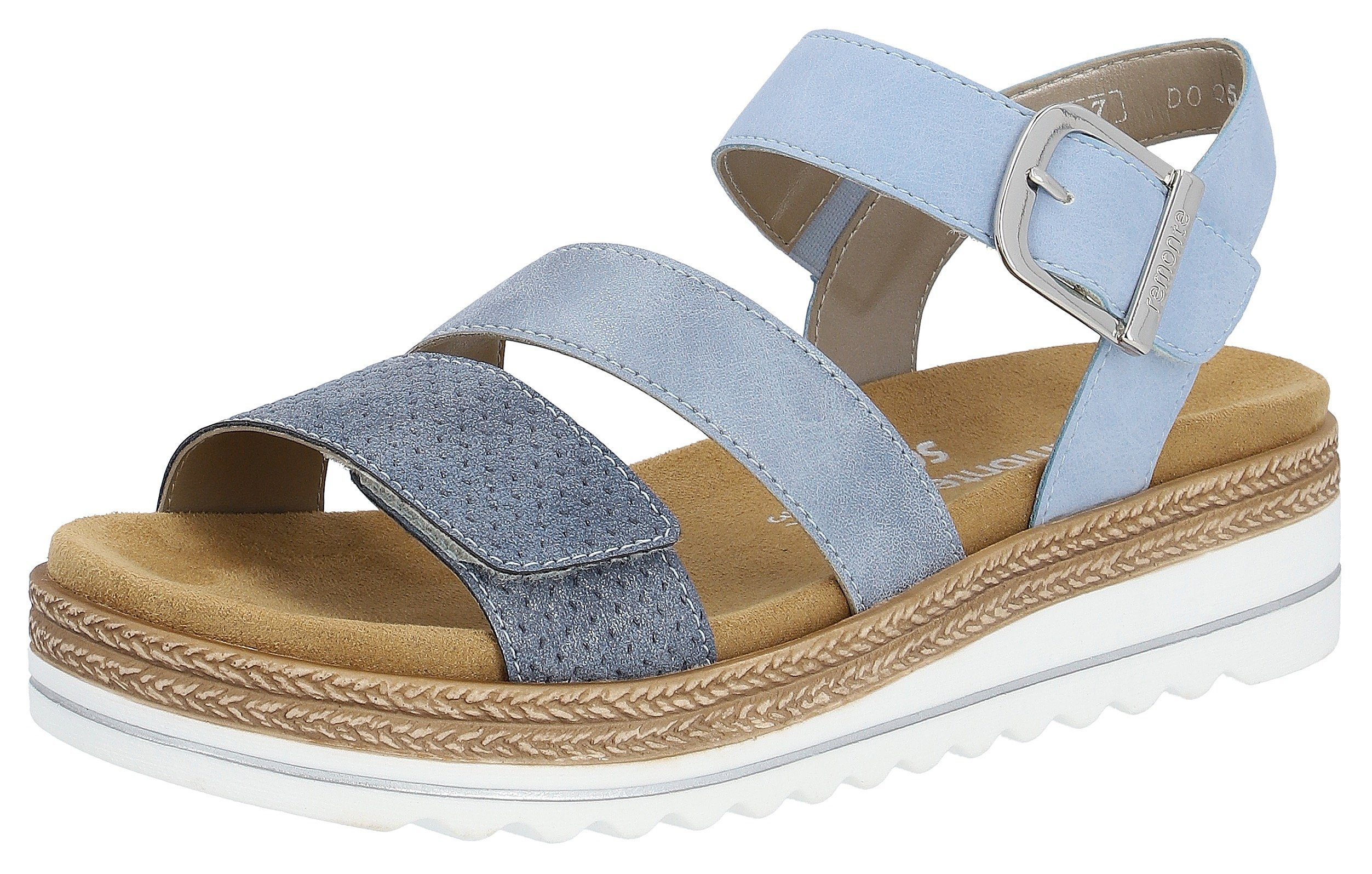 Remonte Keilsandalette, Keilabsatz, Sommerschuh, Sandale in günstig online kaufen