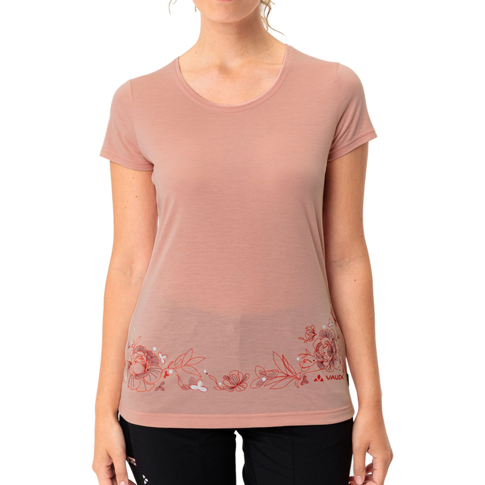 VAUDE Funktionsshirt Skomer Print T-Shirt II mit dekorativem Druck