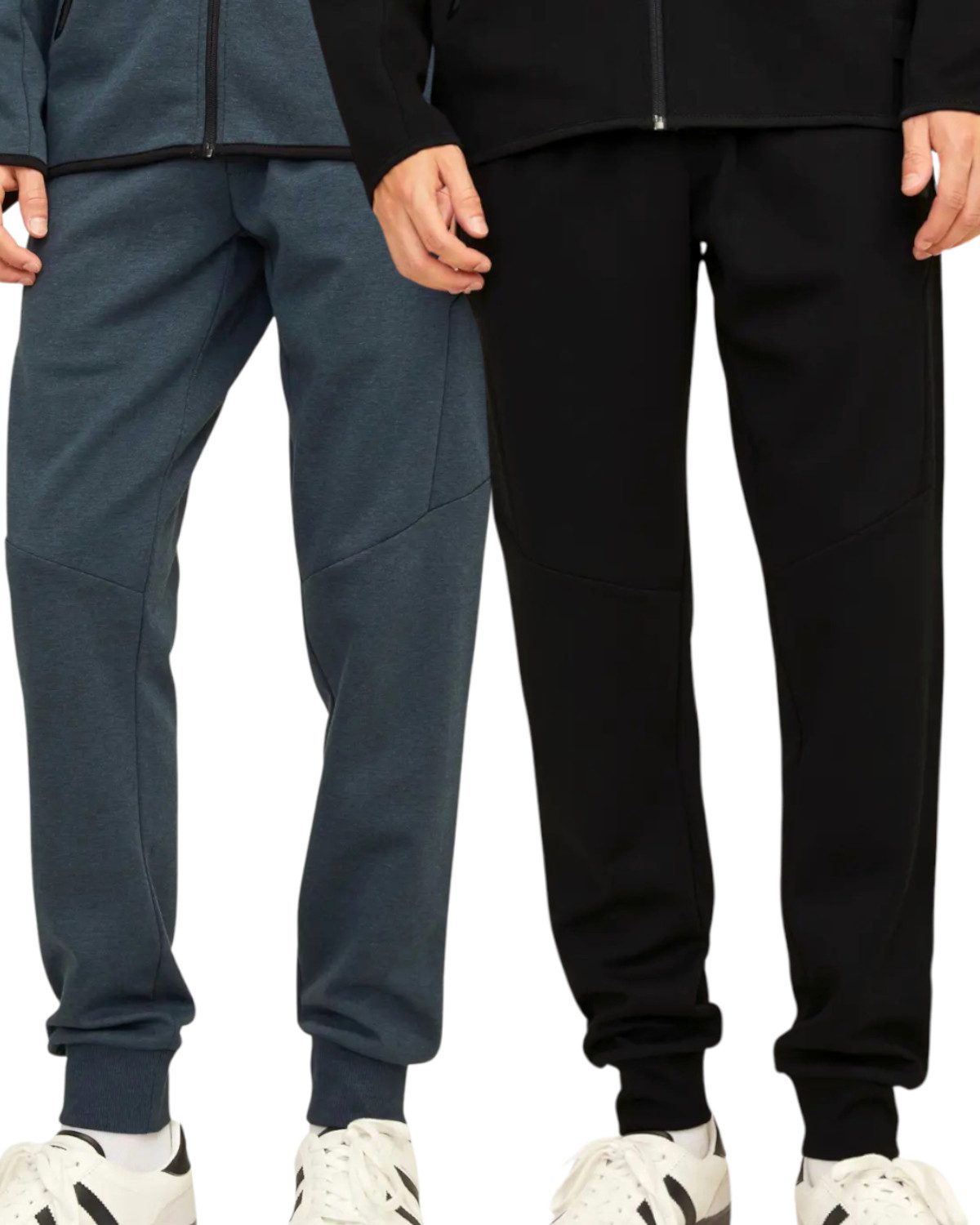 Jack & Jones Jogginghose sportliche Hosen im Doppelpack