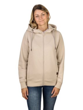 DENIMFY Kapuzensweatjacke Damen Sweatjacke DFClara Regular Fit Hoodie mit Kängurutasche