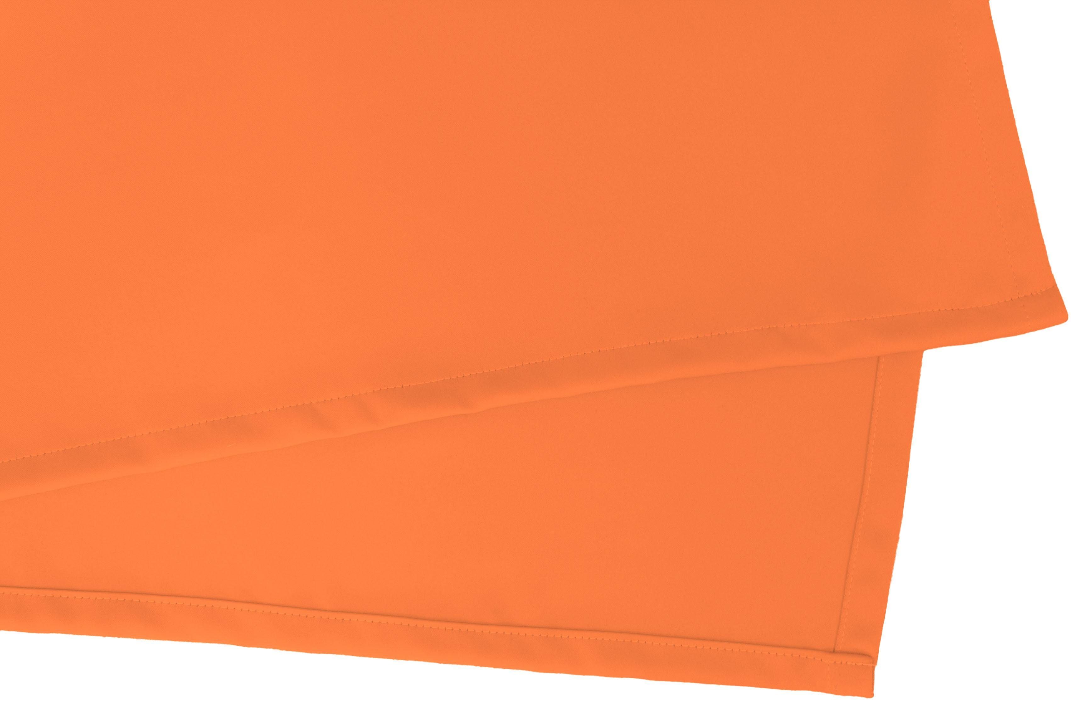 St), orange VHG, Ösen Vorhang verdunkelnd (1 Leon1,