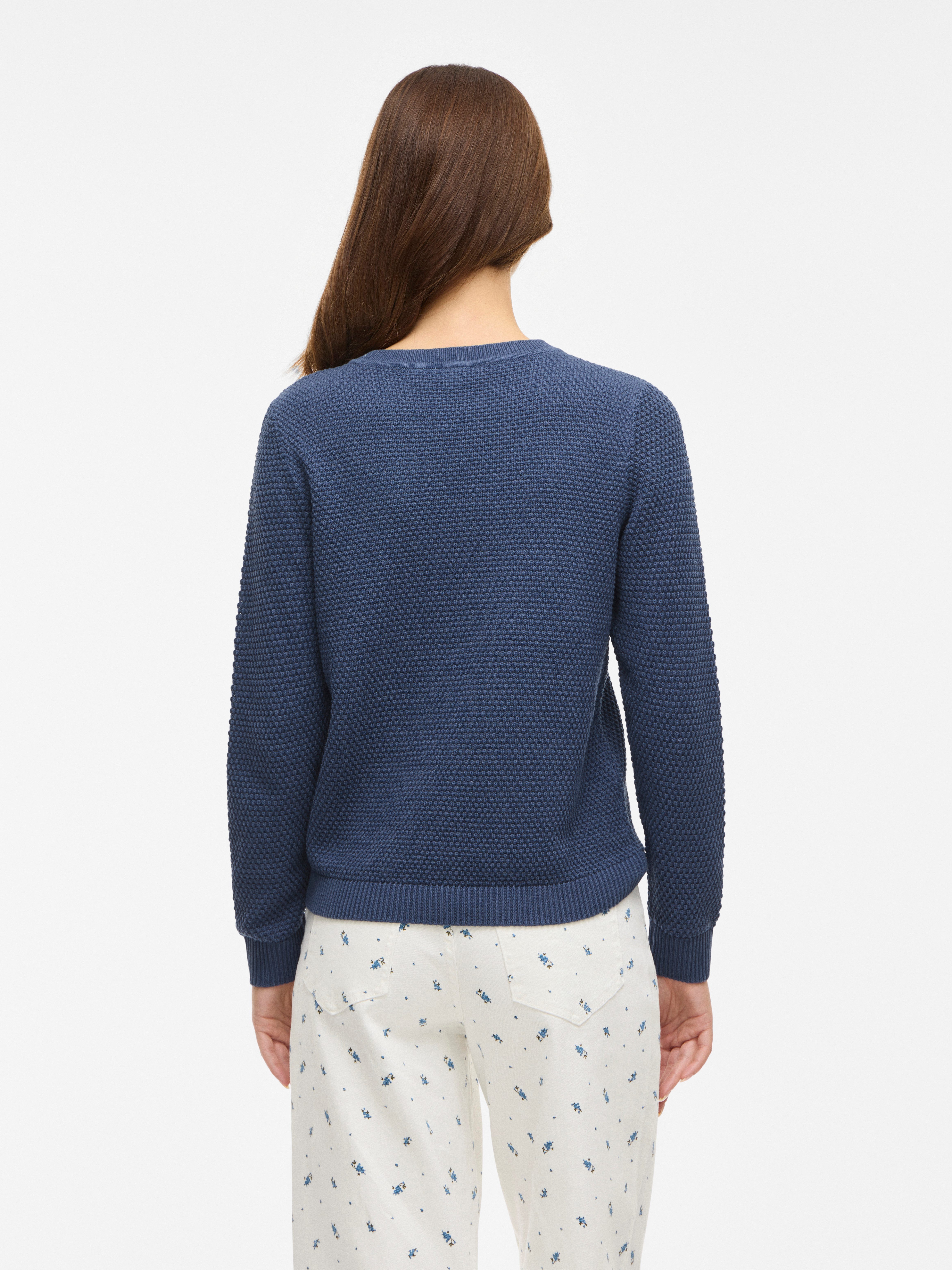 Vila Rundhalspullover VIDALO O-NECK L/S KNIT günstig online kaufen