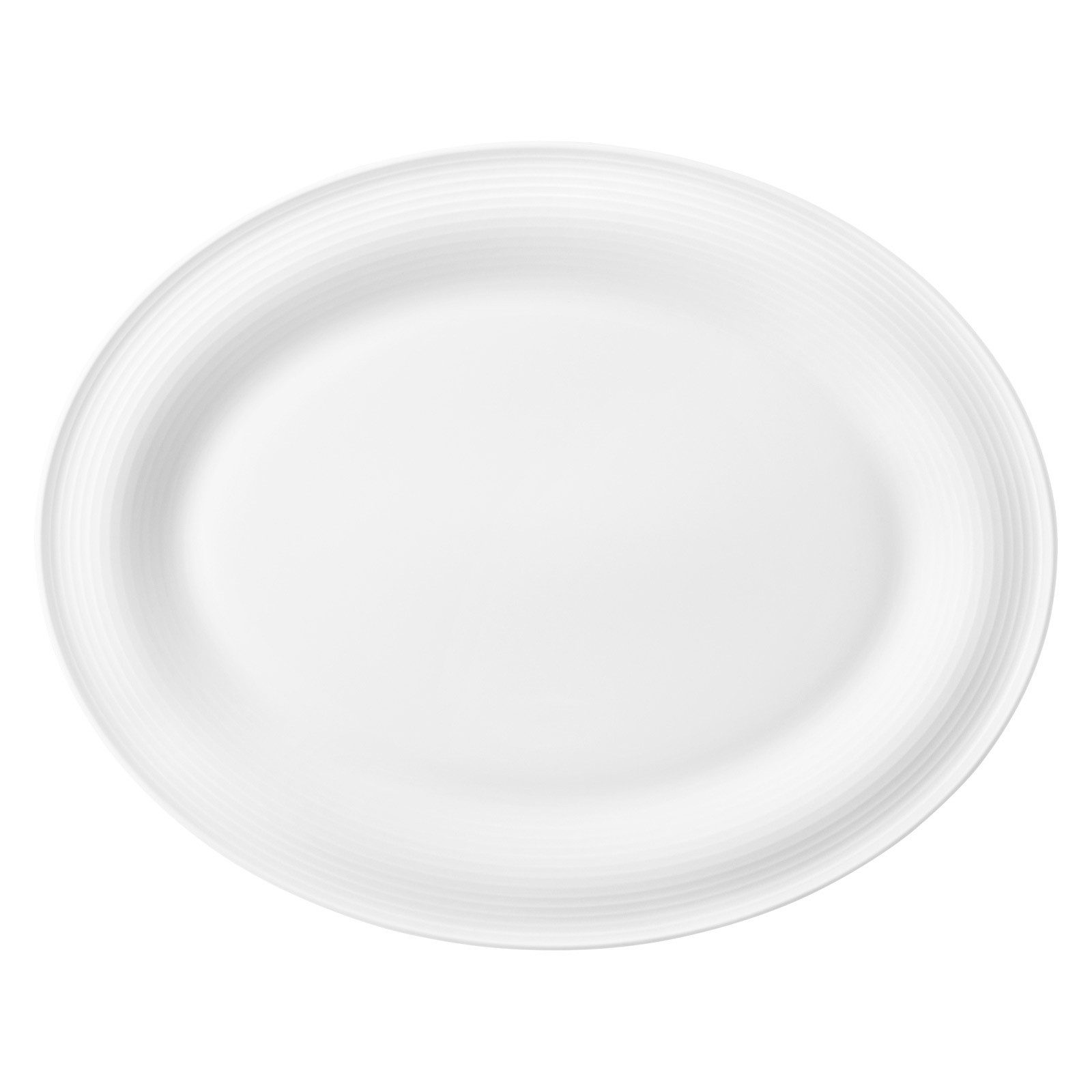 Seltmann Weiden Servierplatte Beat Color Glaze Servierplatte 35 x 28 cm, Porzellan, (1-tlg)