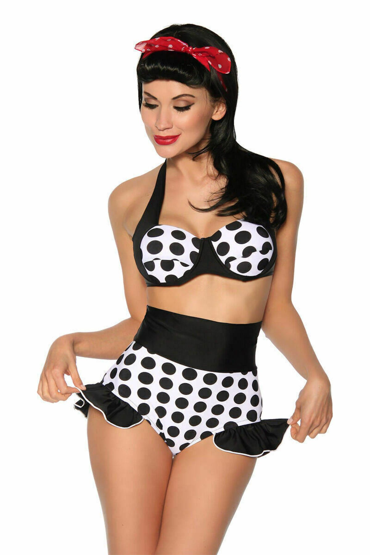 Samegame Push-Up-Bikini Vintage Push-Up Bikini Set günstig online kaufen