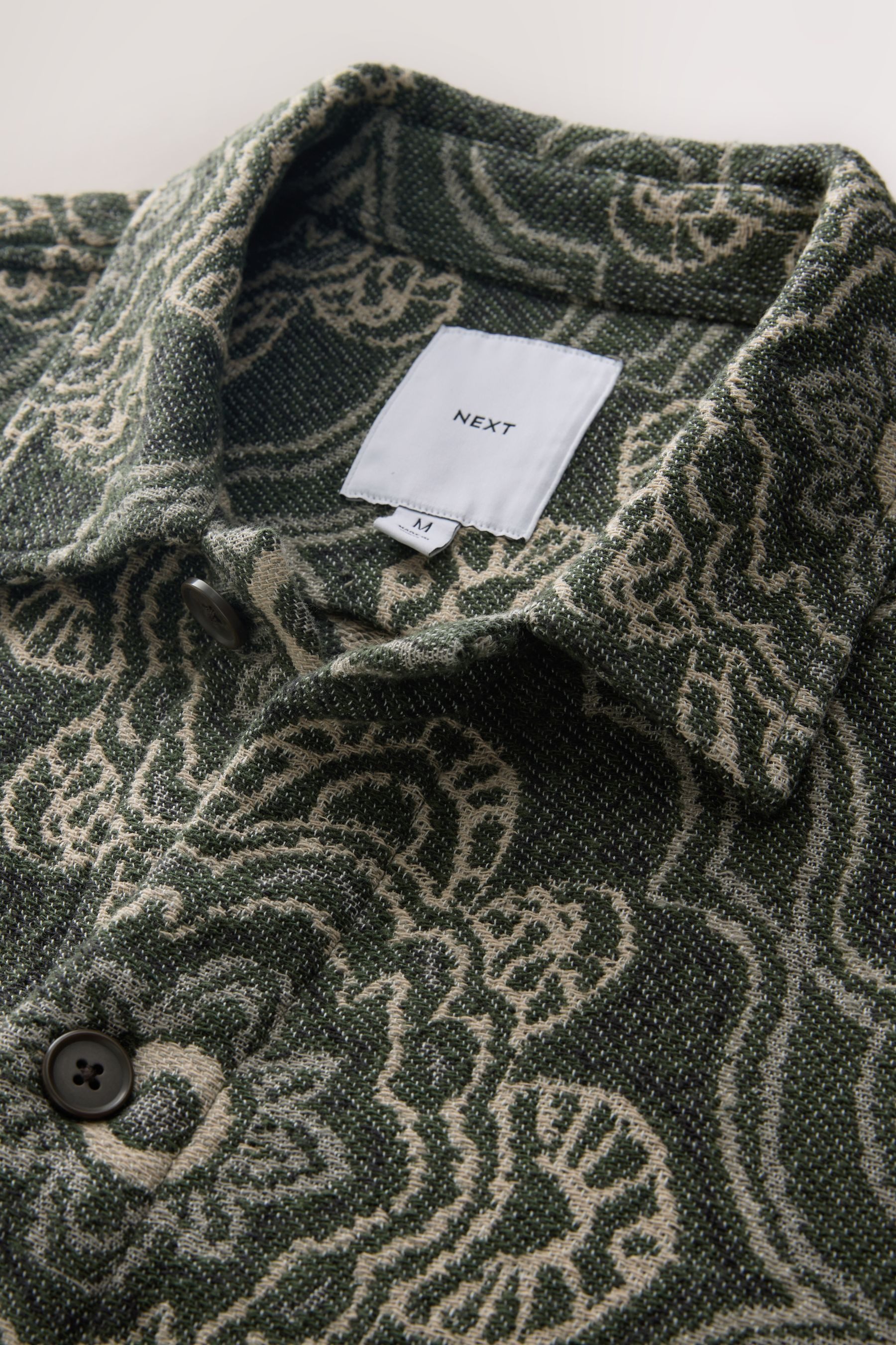 Next Hemdjacke Hemdjacke mit Reißverschluss und Medaillon-Print (1-St) – Bild 2 von 3