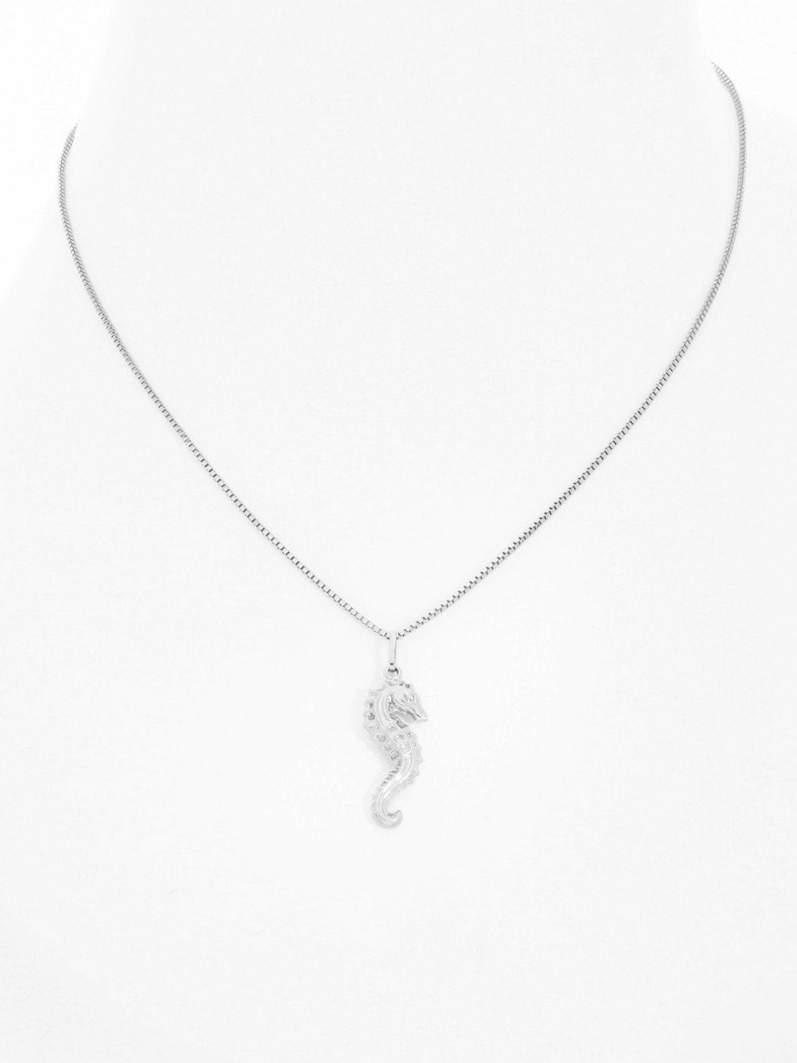 My Gold Kettenanhänger Damen & Mädchen Seepferdchen Sterling Silber 925 (Set, 1-tlg., inkl. Schmuckbox), Geschenke