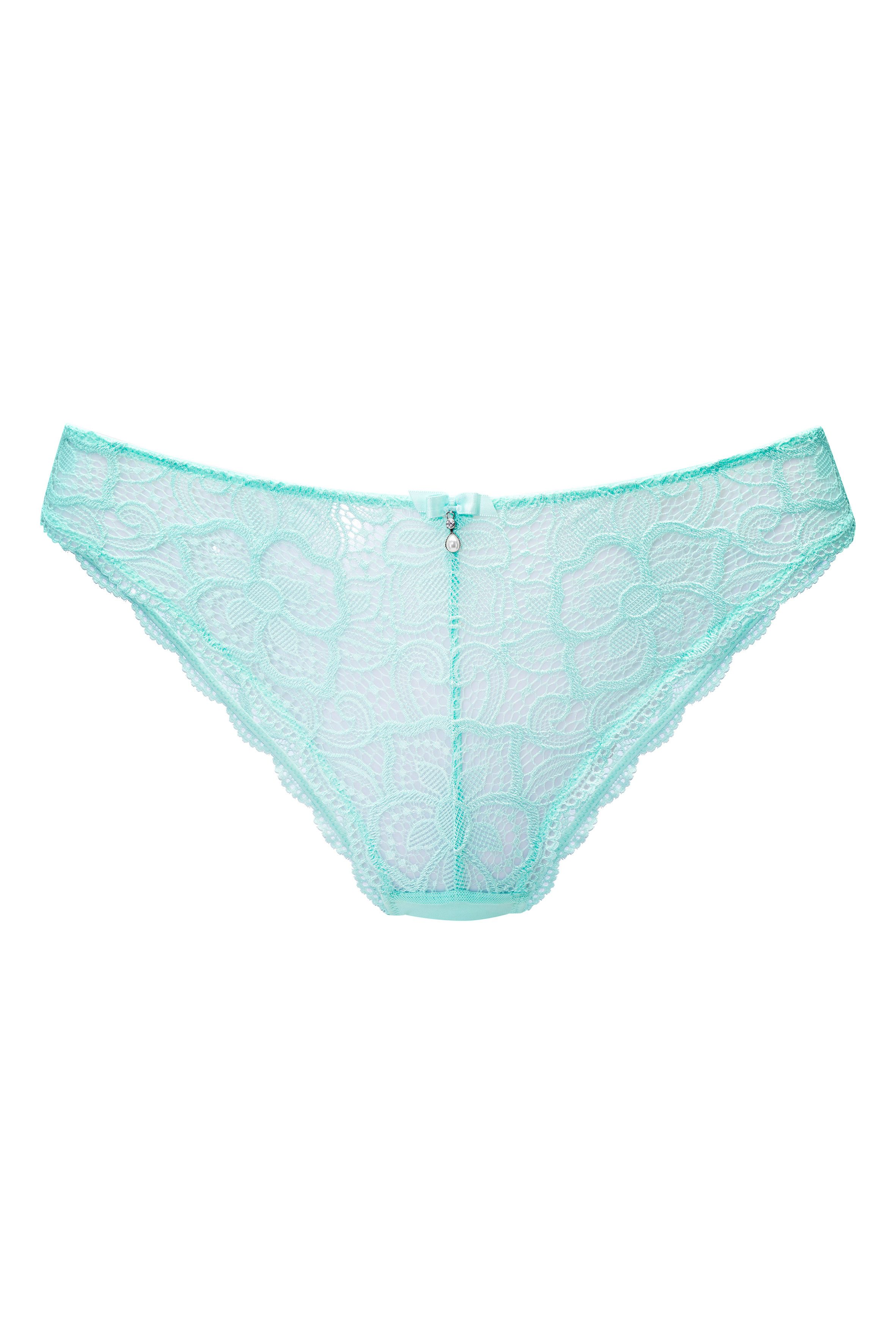 LASCANA Tanga Nikoletta mit feiner Zierschleife und Accessoire in Perlenopt günstig online kaufen