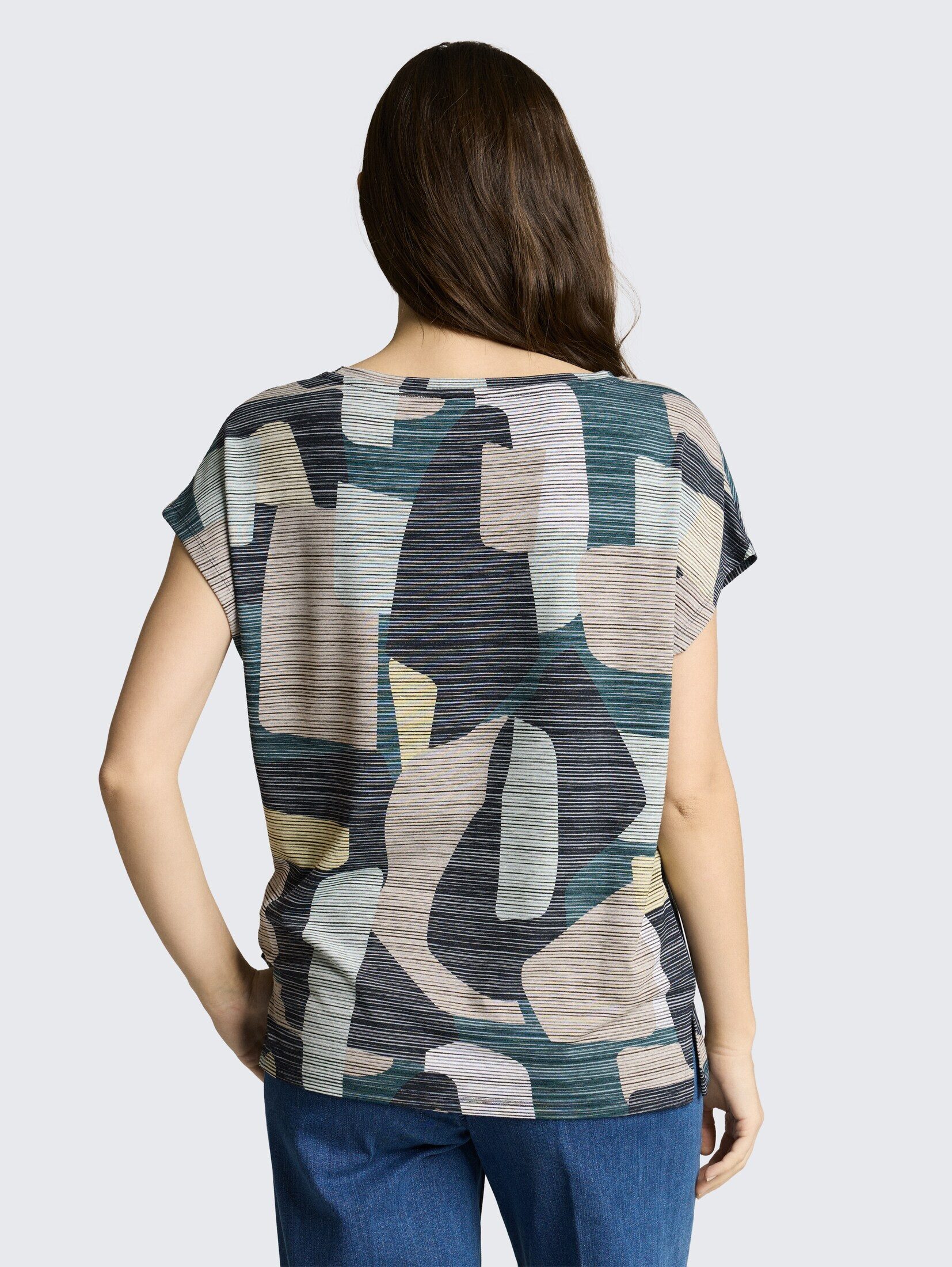 TOM TAILOR T-Shirt T-Shirt T-Shirt mit Muster