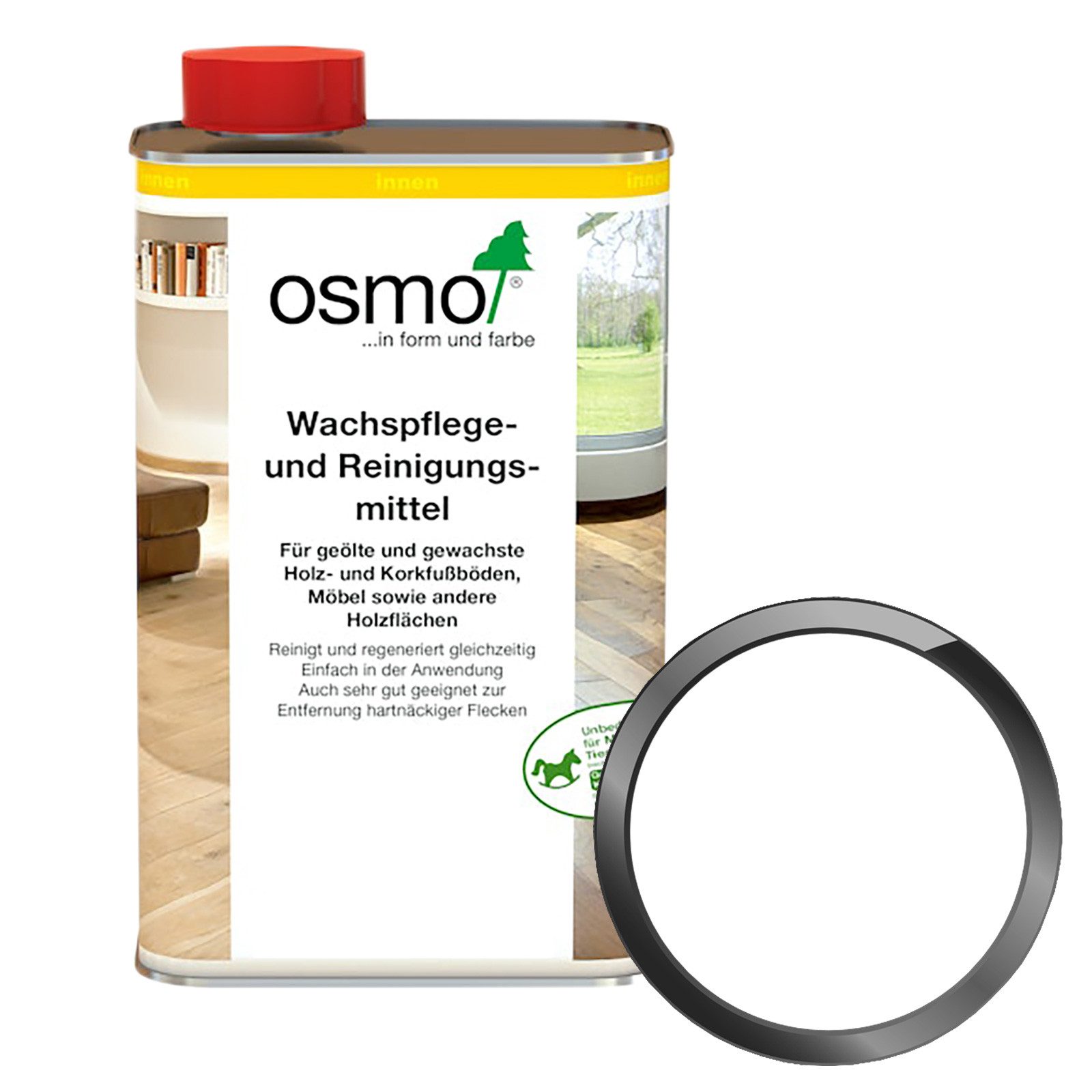 osmo Wachspflege- und Reinigungsmittel 1 LTR Holzreiniger