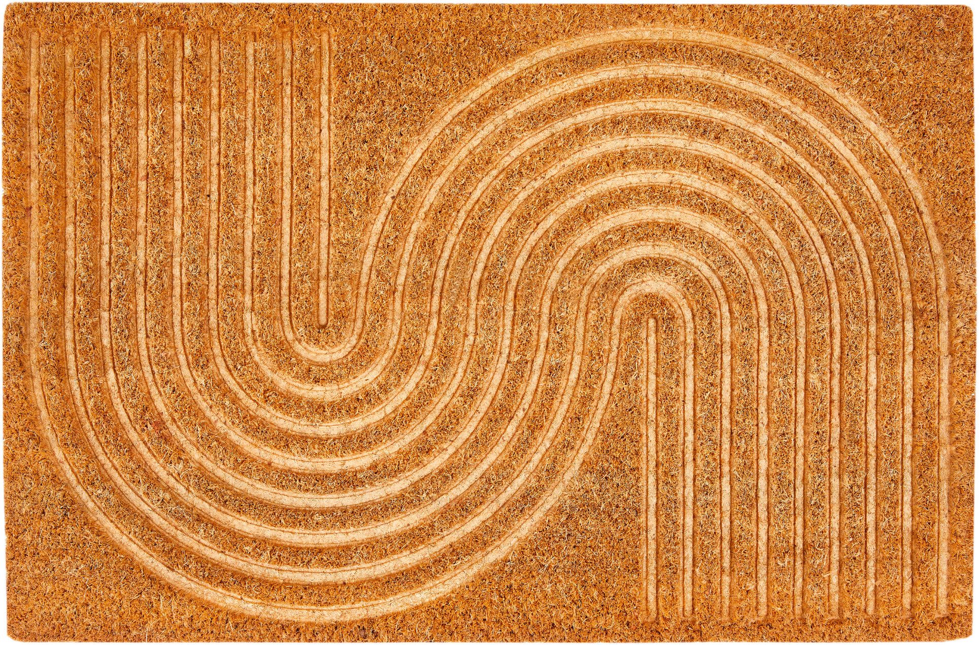 Andiamo Fußmatte Kokos, rechteckig, Höhe: 17 mm, Schmutzfangmatte, verschiedene Designs, In- und Outdoor geeignet