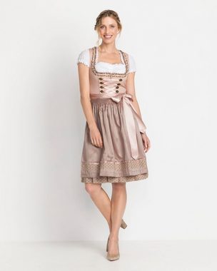 Krüger Madl Dirndl Mini-Dirndl mit Baumwoll-Tweed