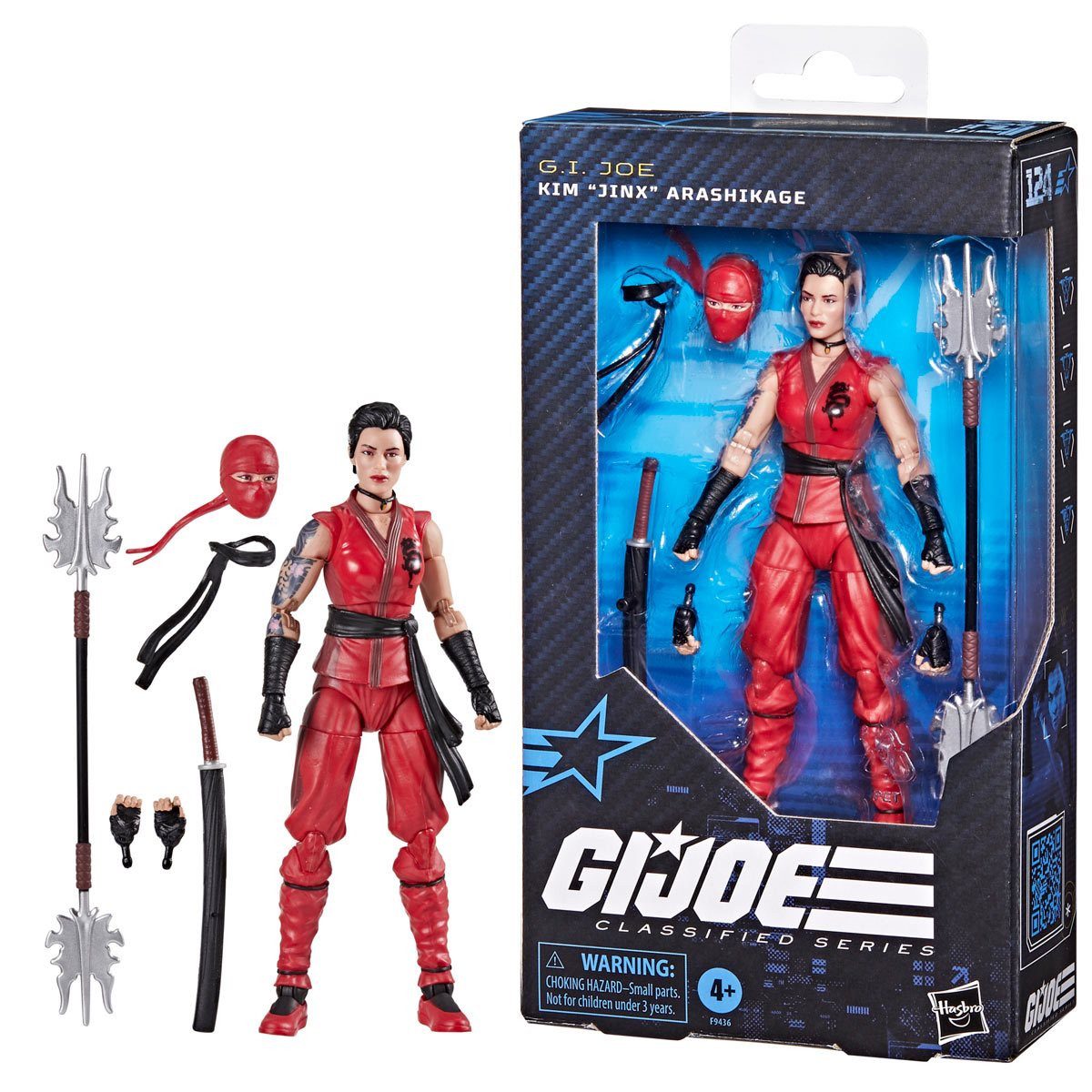 Hasbro Actionfigur G.I. Joe Classified Series Kim "Jinx" Arashikage 6 Inch Actionfigur