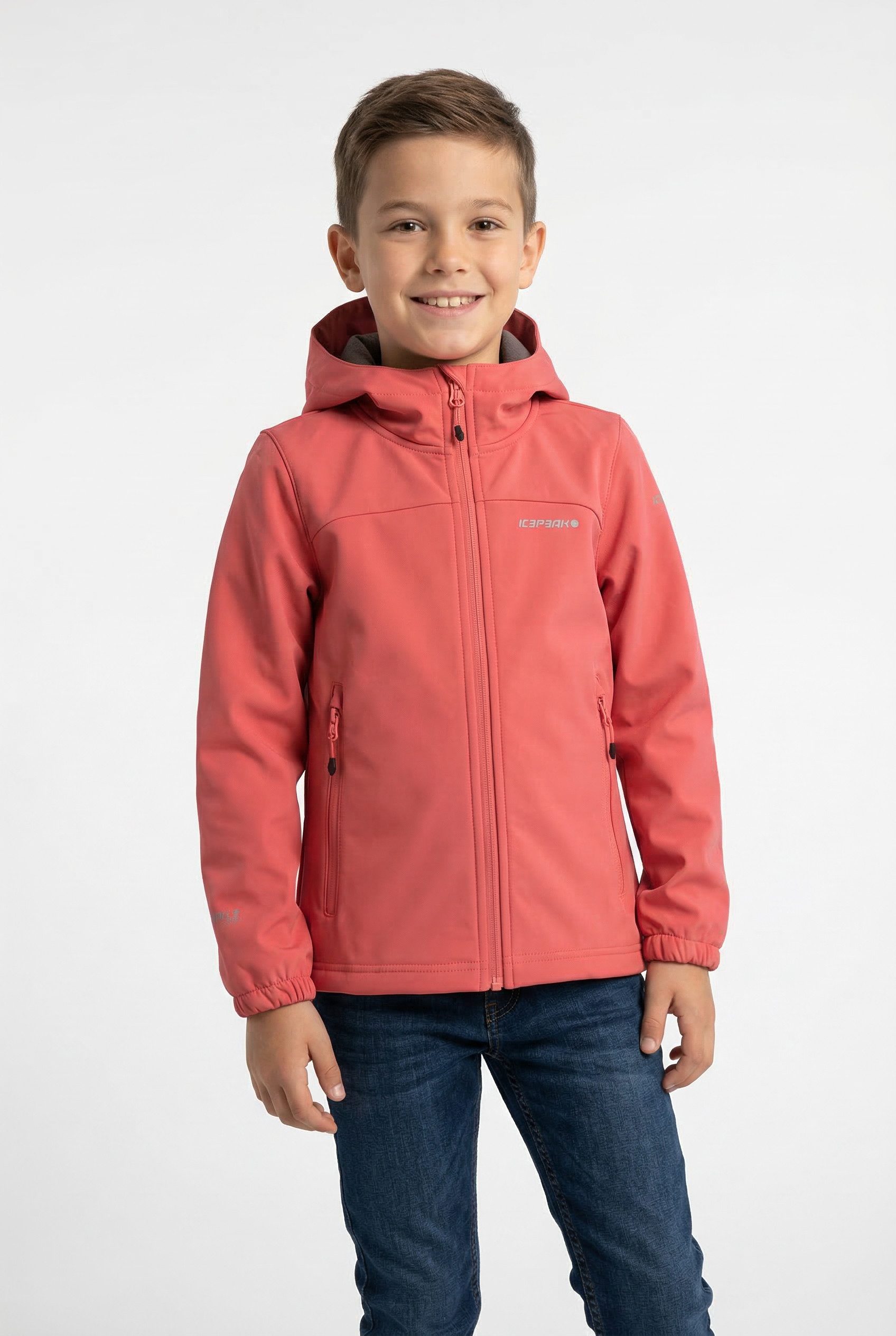 Icepeak Softshelljacke KLEVE JR sportlicher Stil, aus Polyester