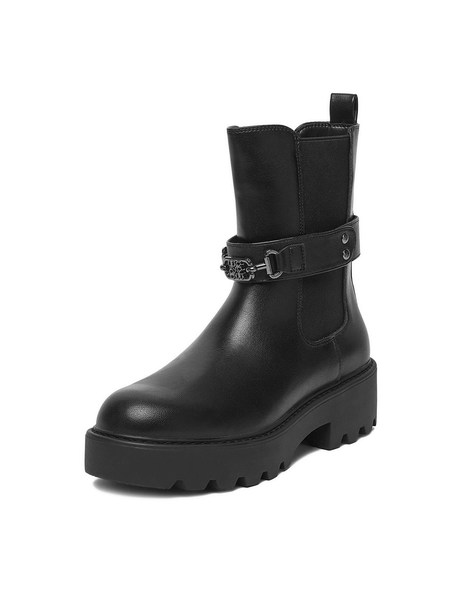 Nine West Nine West Damenschuhe Schwarzer CEO - KAMILA-01 Chelseaboots