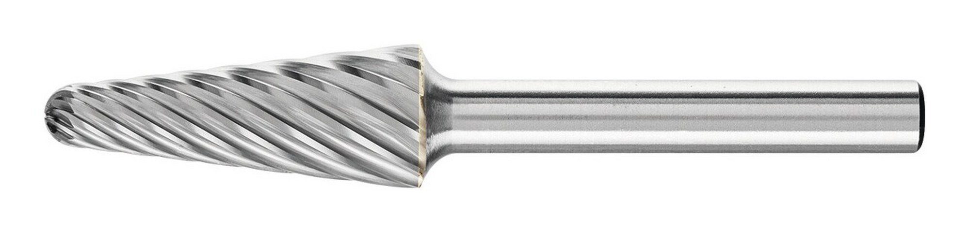 Pferd Frässtift, HM Rundkegelform 1230 INOX 6 mm 12 x 30 mm