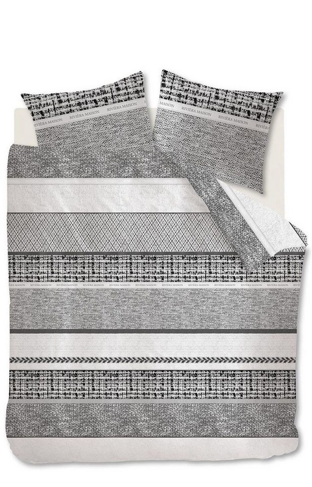 Rivièra Maison Bettwäsche Primrose Hill Black 135X200 Schwarz Renforcé ...