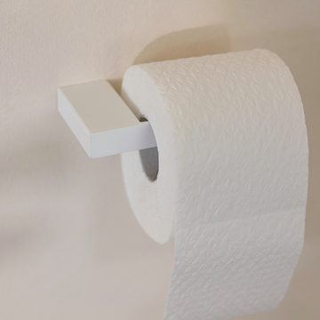 Metallbude Toilettenpapierhalter TUALI, einfache Montage, ohne sichtbare Verschraubungen