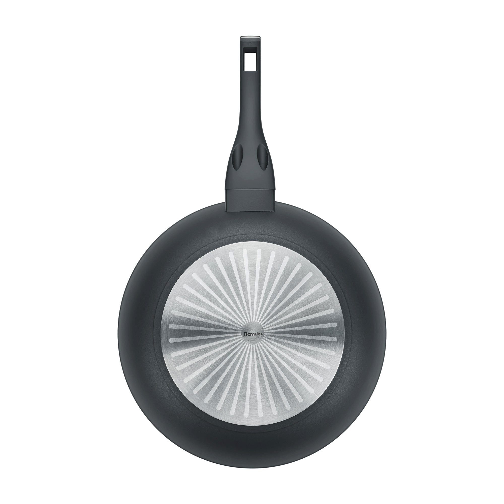 Berndes Schmorpfanne 28 cm, Aluminium, schwarz - Balance® Induction Enduro, Aluminium, schlaggeschmiedet