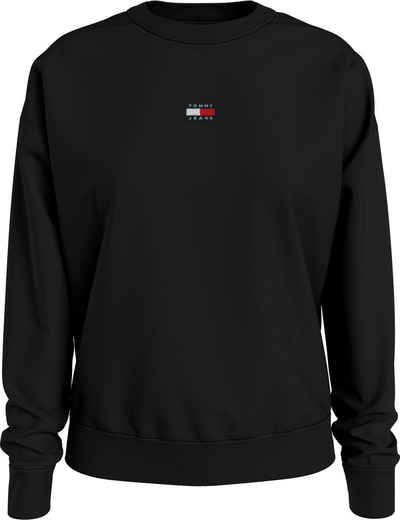 Tommy Jeans Sweatshirt TJW BXY XS BADGE CREW mit Tommy Jeans Logobadge