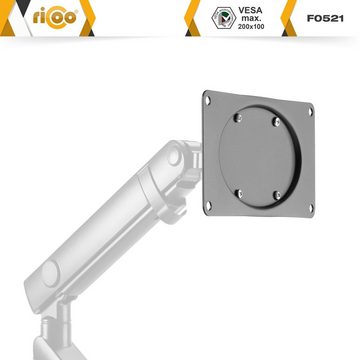 RICOO F0521 Halterungszubehör, (bis 42 Zoll, Monitor Halterung VESA Adapter Erweiterung von 75 x 75 auf 200 x 100)