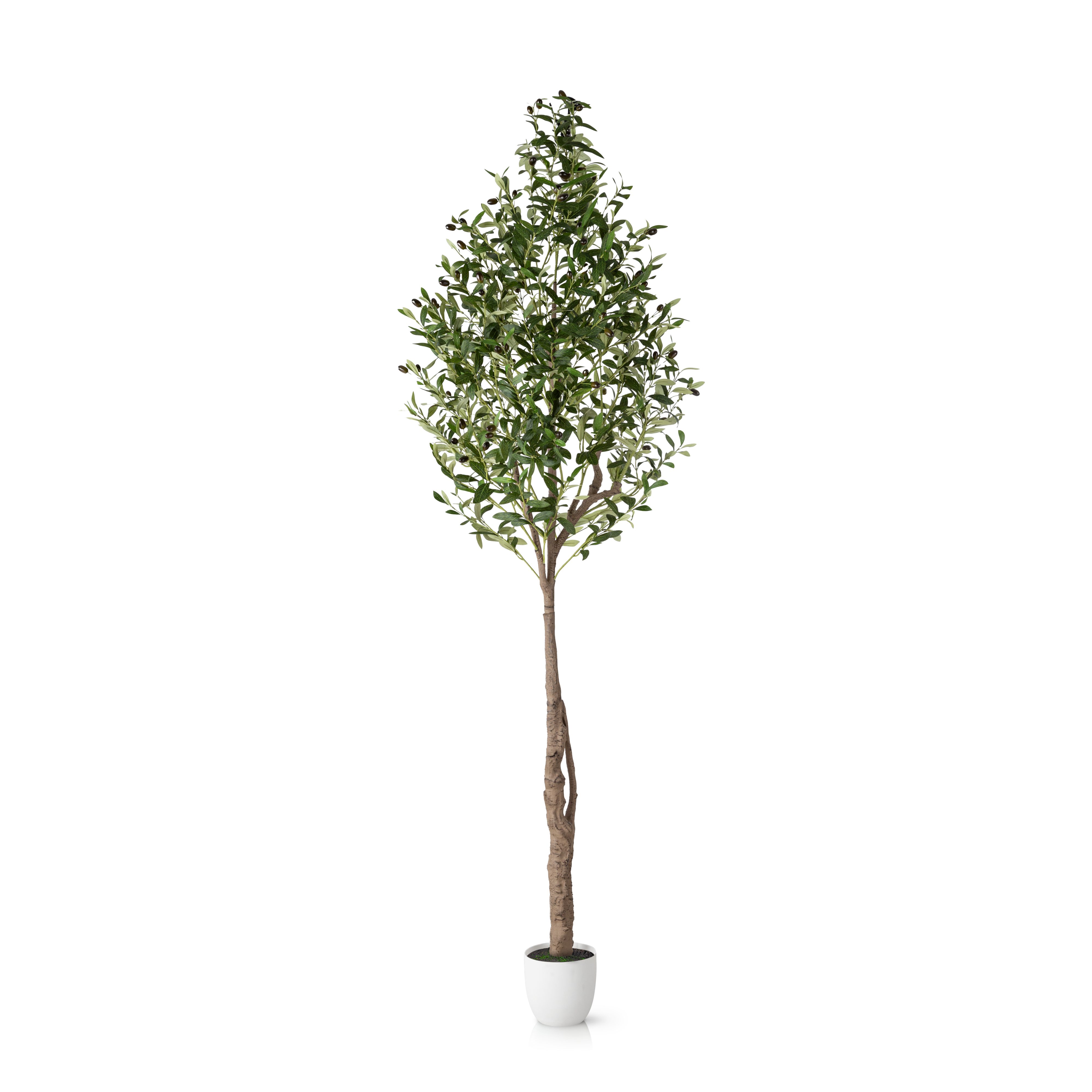 Kunstbaum Künstlicher Olivenbaum, Kunstpflanze Olivenbaum künstlich Olive, PASCH, Höhe 210 cm