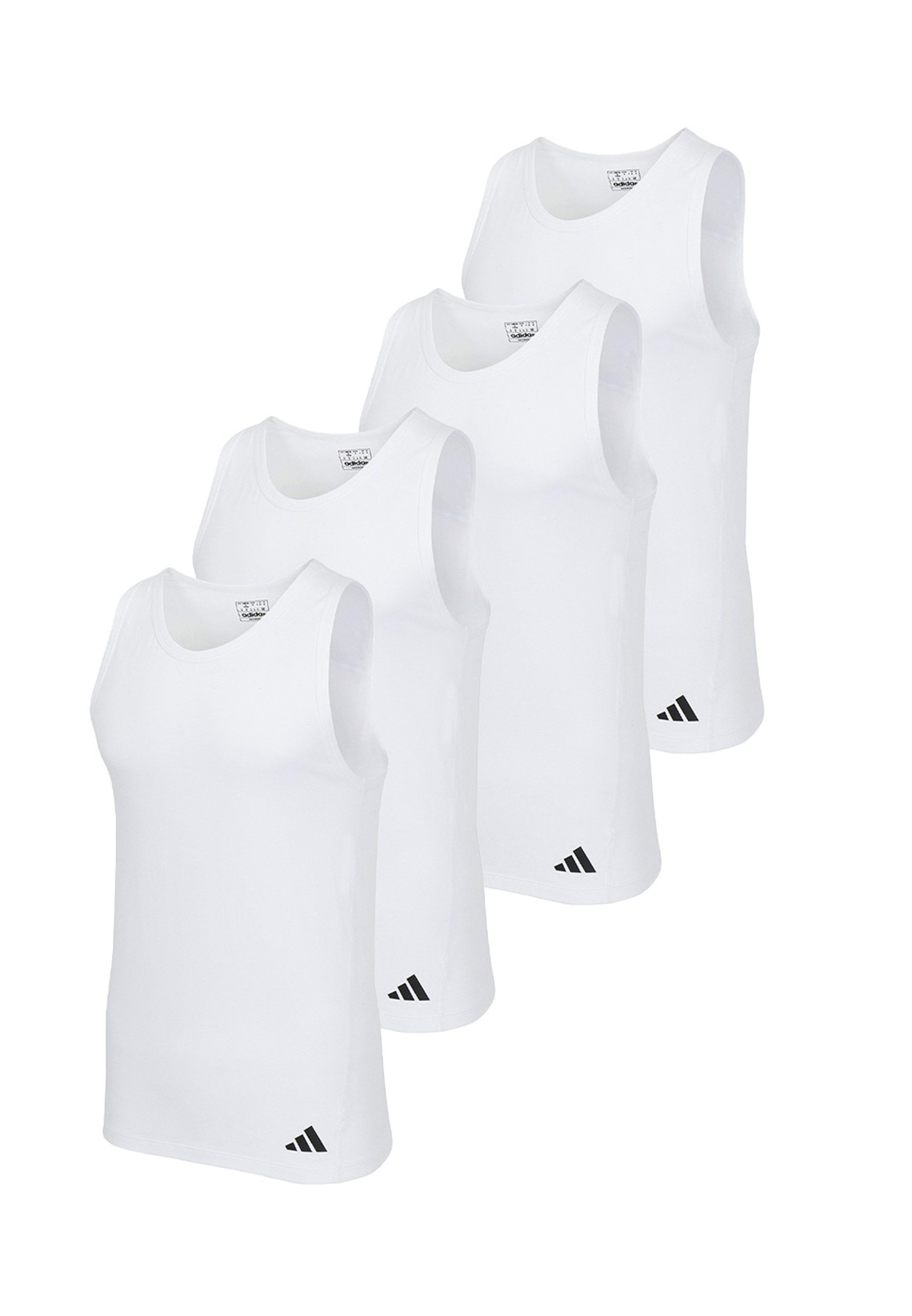 adidas Sportswear Unterhemd 4er Pack Active Flex Cotton Ergonomic (Spar-Set günstig online kaufen