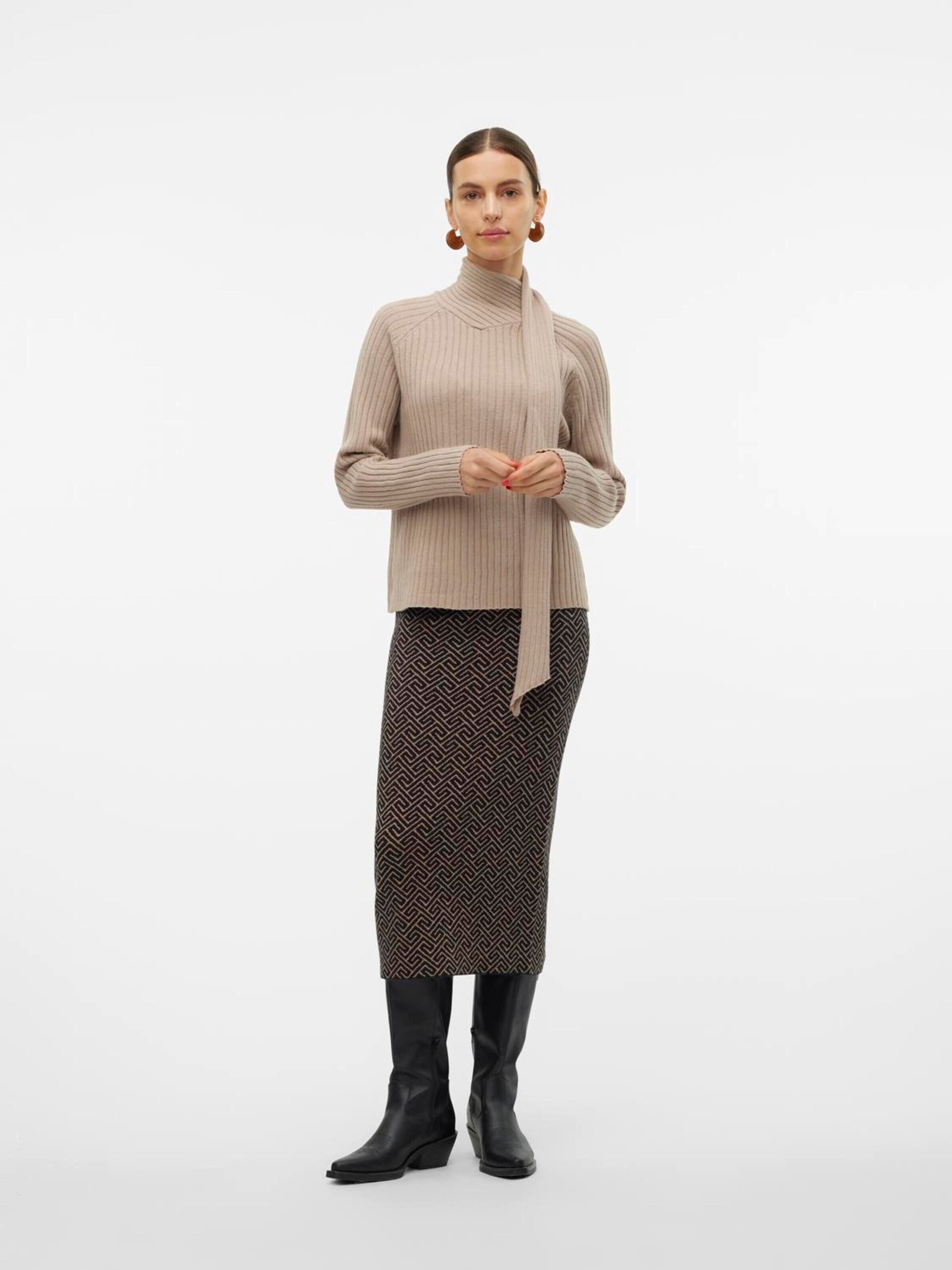 Vero Moda Strickpullover Zoey (1-tlg) Plain/ohne Details