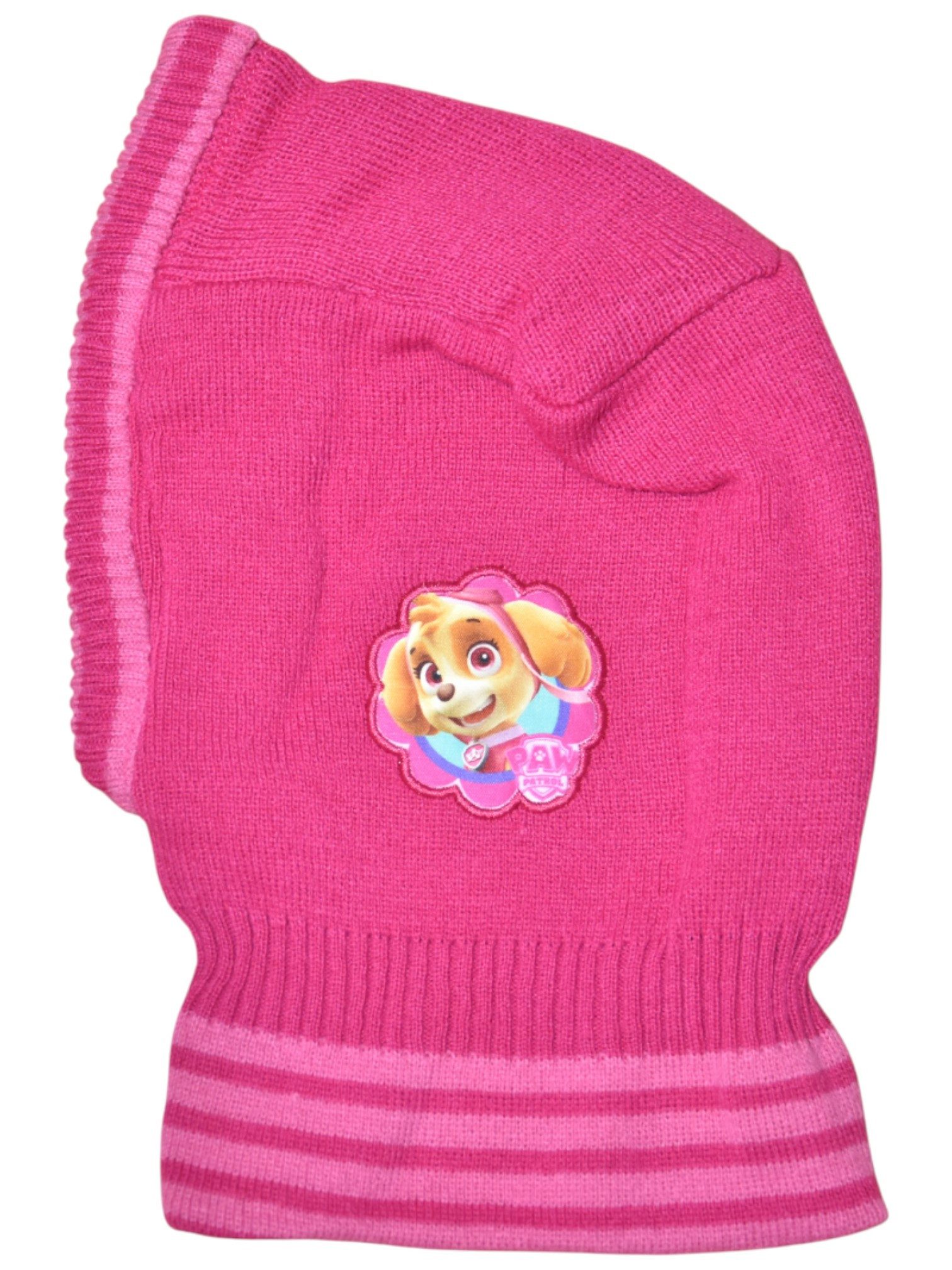 PAW PATROL Schlupfmütze Skye Kinder-Strickmütze für Mädchen 2-4 Jahre