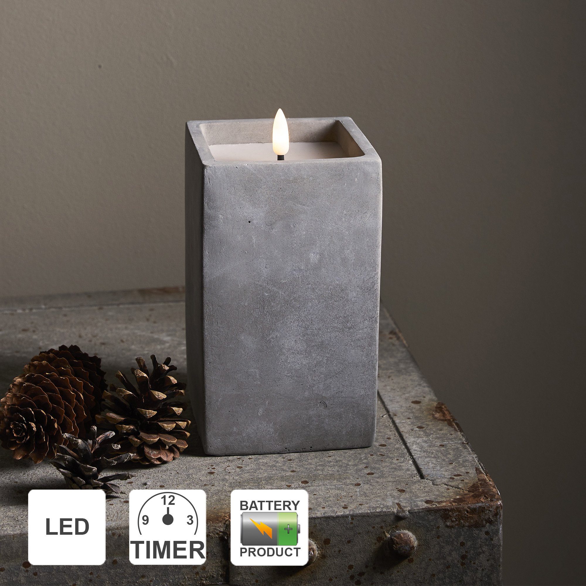 STAR TRADING LED-Kerze Flamme Flow (1-tlg) günstig online kaufen