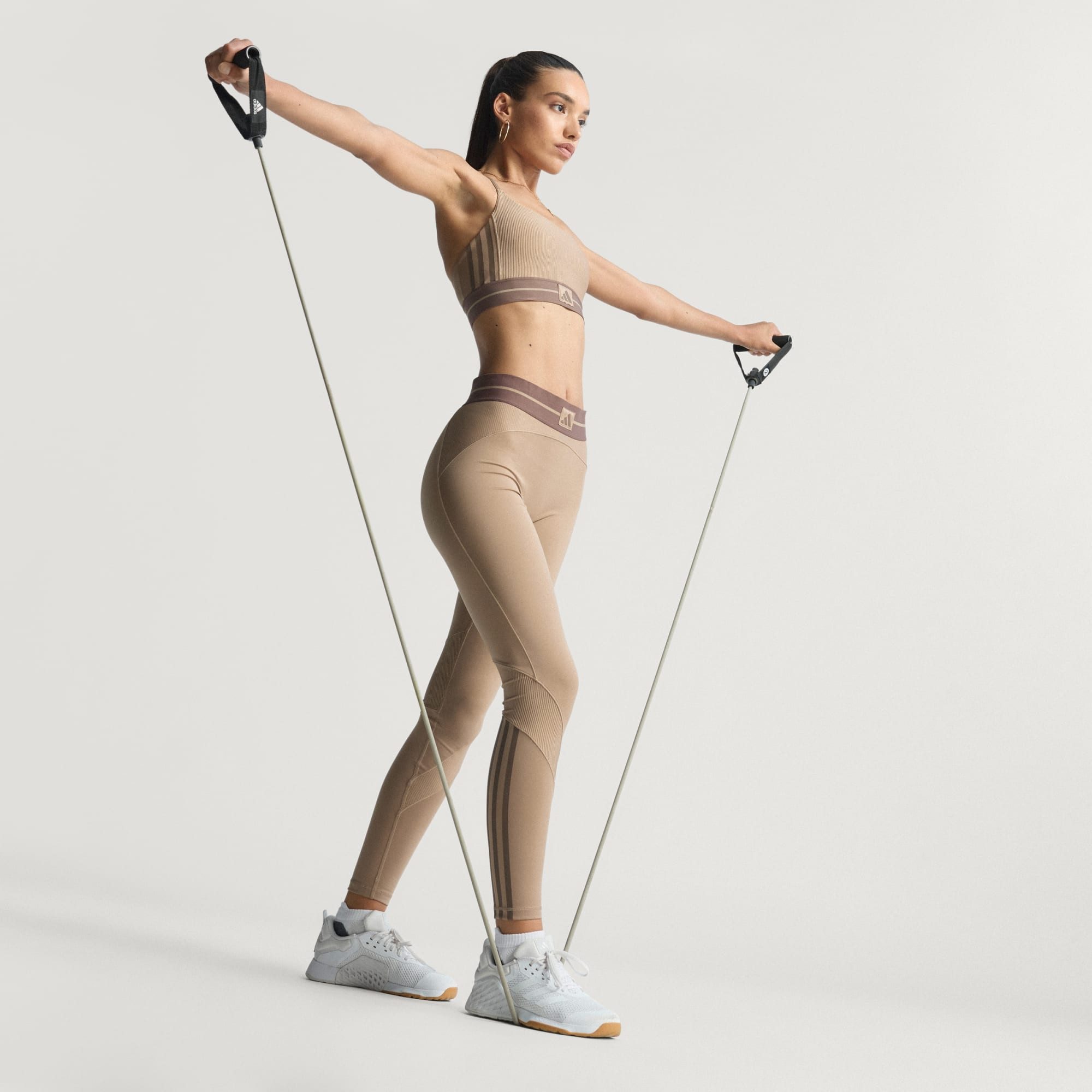 adidas Performance Sport-BH HYPERGLAM RIB SPORT-BH (1-tlg)