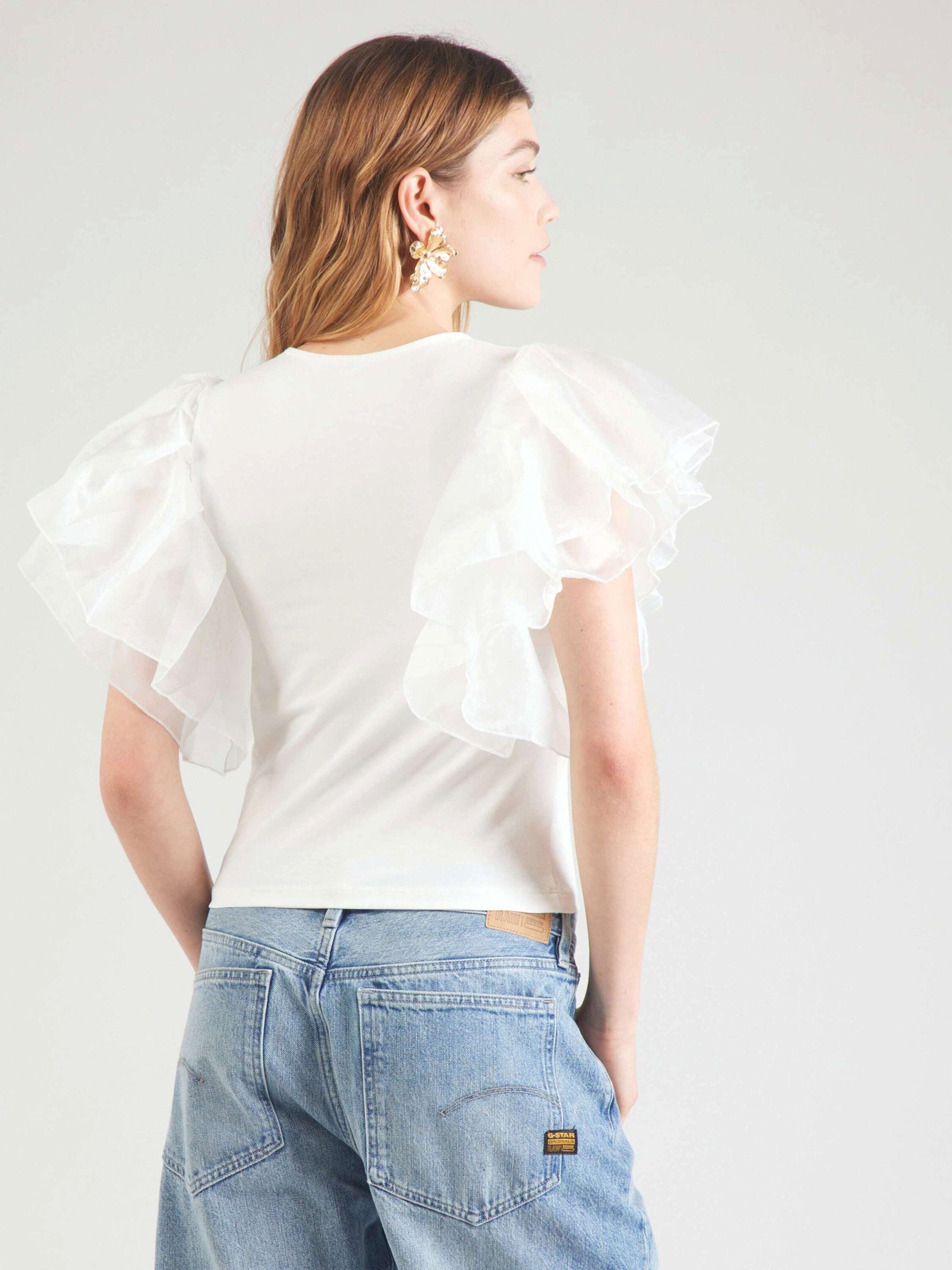 ONLY Funktionsbluse ONLTAYA (1-tlg) Rüschen